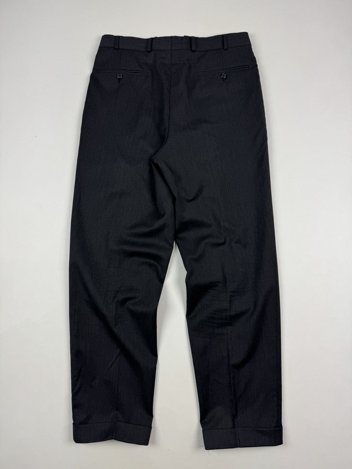 Yves Saint Laurent 1990’s Vintage YSL Yves Saint Laurent Classic Wool Trousers Size US 32 / EU 48 - 14 Thumbnail
