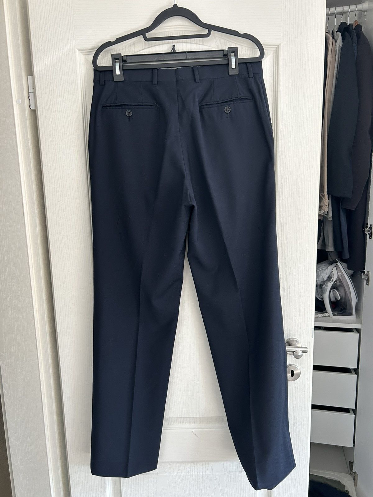 Calvin Klein 205W39NYC Calvin Klein Collection Suit Vintage Archive 1990s Size 48R - 7 Thumbnail