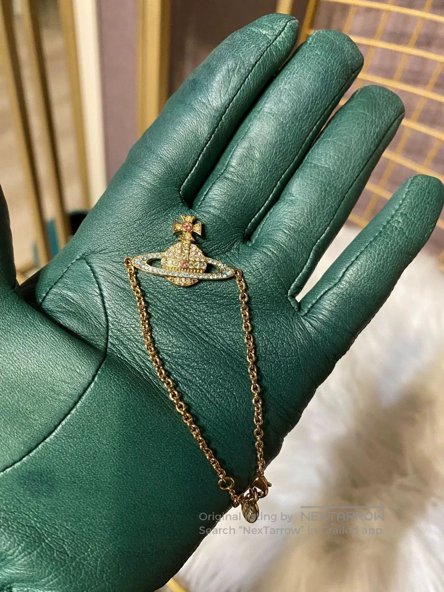 Vivienne Westwood Vivienne Westwood Saturn Kika Bracelet. Size ONE SIZE - 1 Thumbnail
