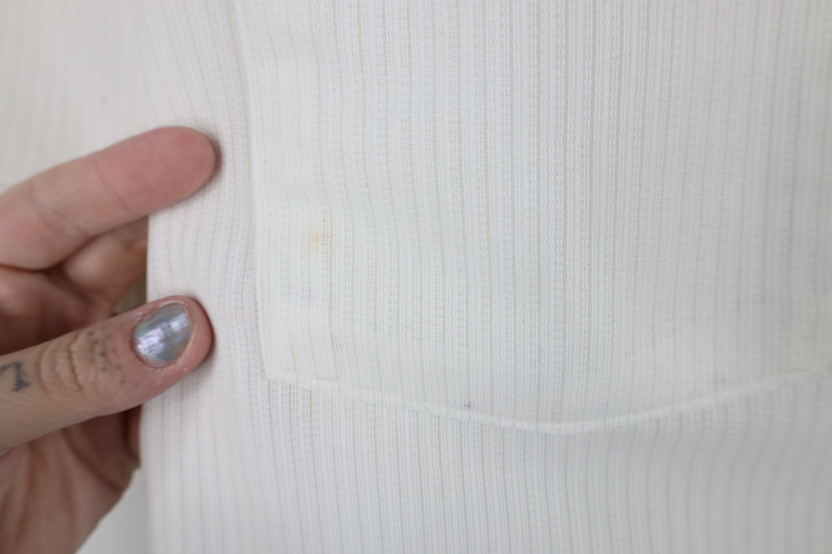 Vintage Vintage 70s Streetwear Sheer Short Sleeve Button Shirt Size US XL / EU 56 / 4 - 4 Thumbnail