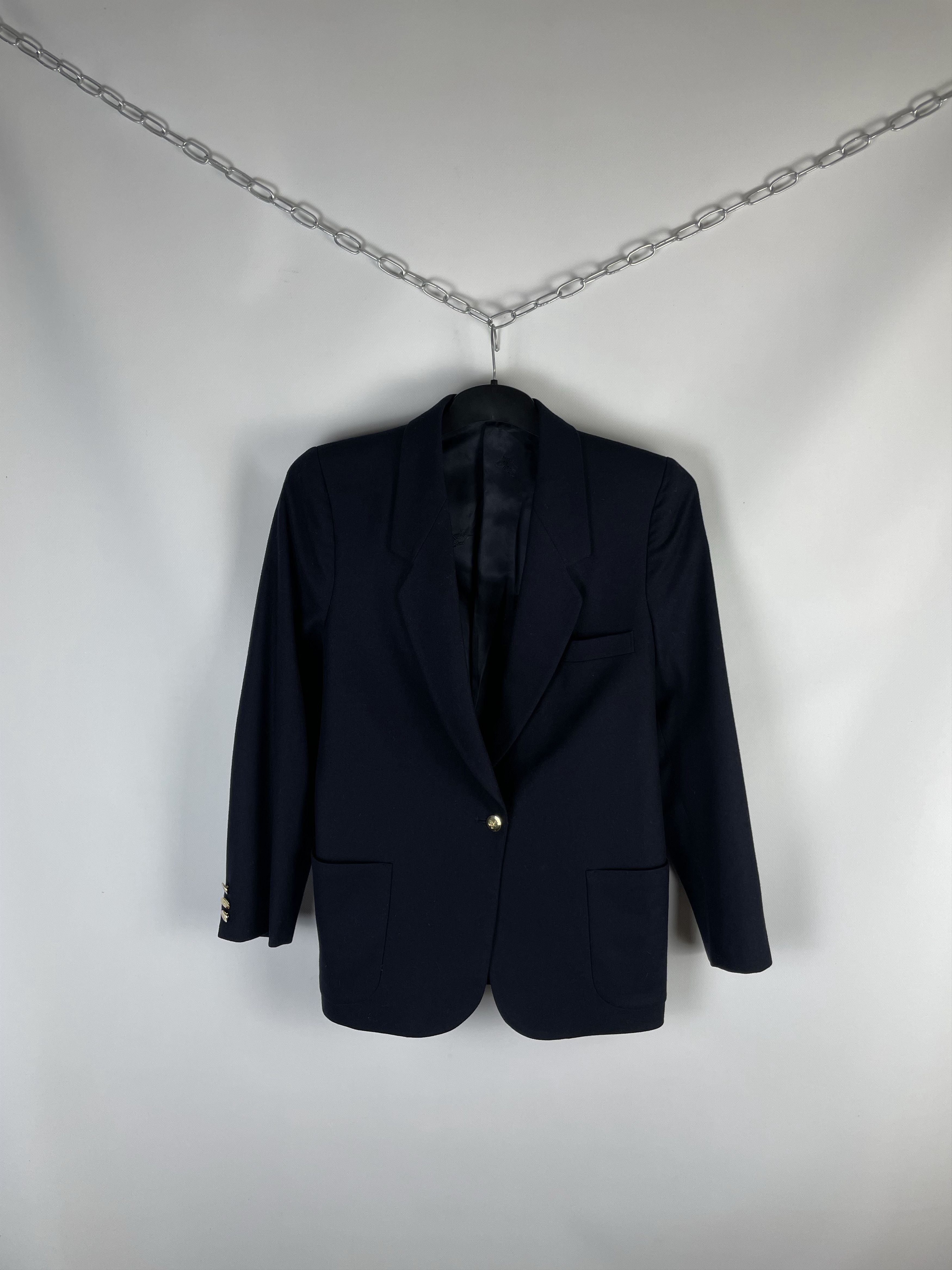 Burberry × Vintage Burberry vintage blazer women Size M / US 6-8 / IT 42-44 - 1 Thumbnail