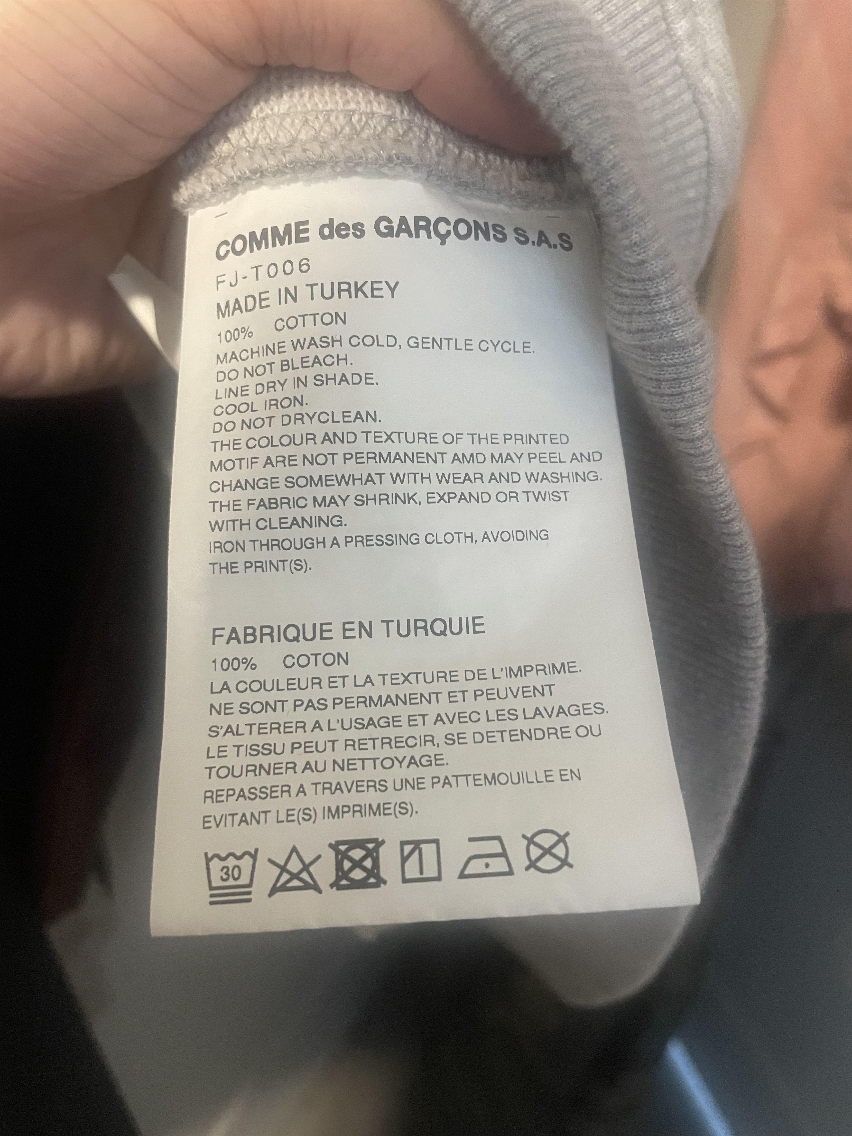CDG by Comme des Garcons Cdg hoodie Size US M / EU 48-50 / 2 - 4 Thumbnail