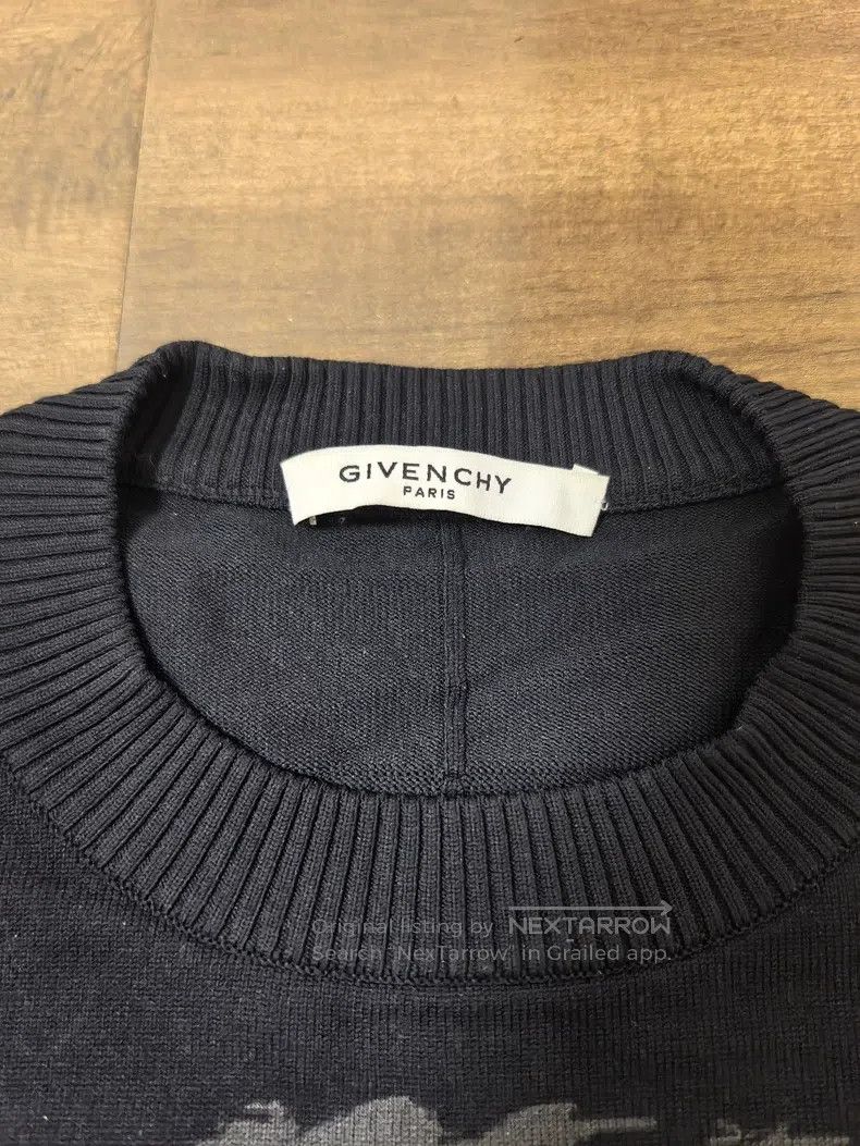 Givenchy Givenchy Dog head print knit sweater, size L, 180/108 Size US L / EU 52-54 / 3 - 4 Thumbnail