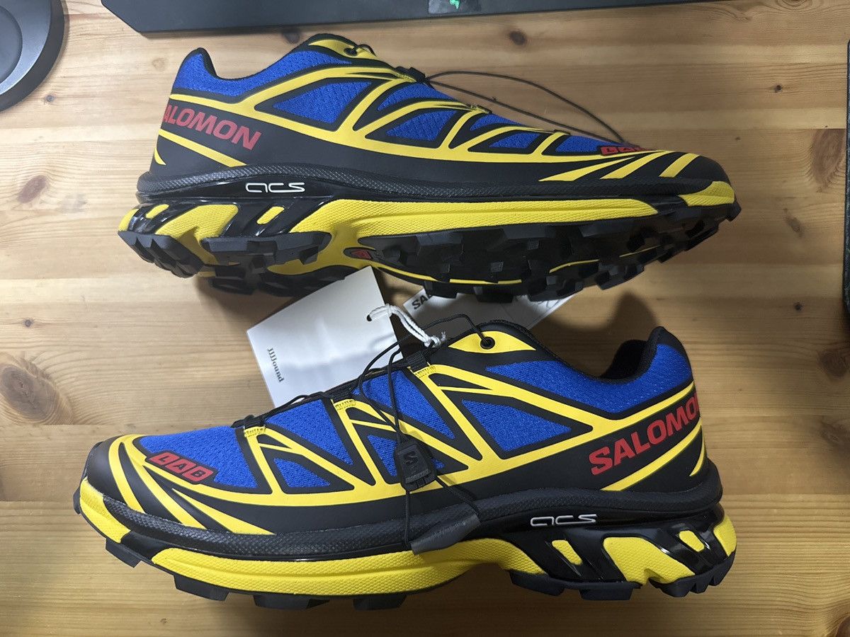 JJJJound × Salomon XT-6 Nautical Blue Lemon Black sz 12.5M