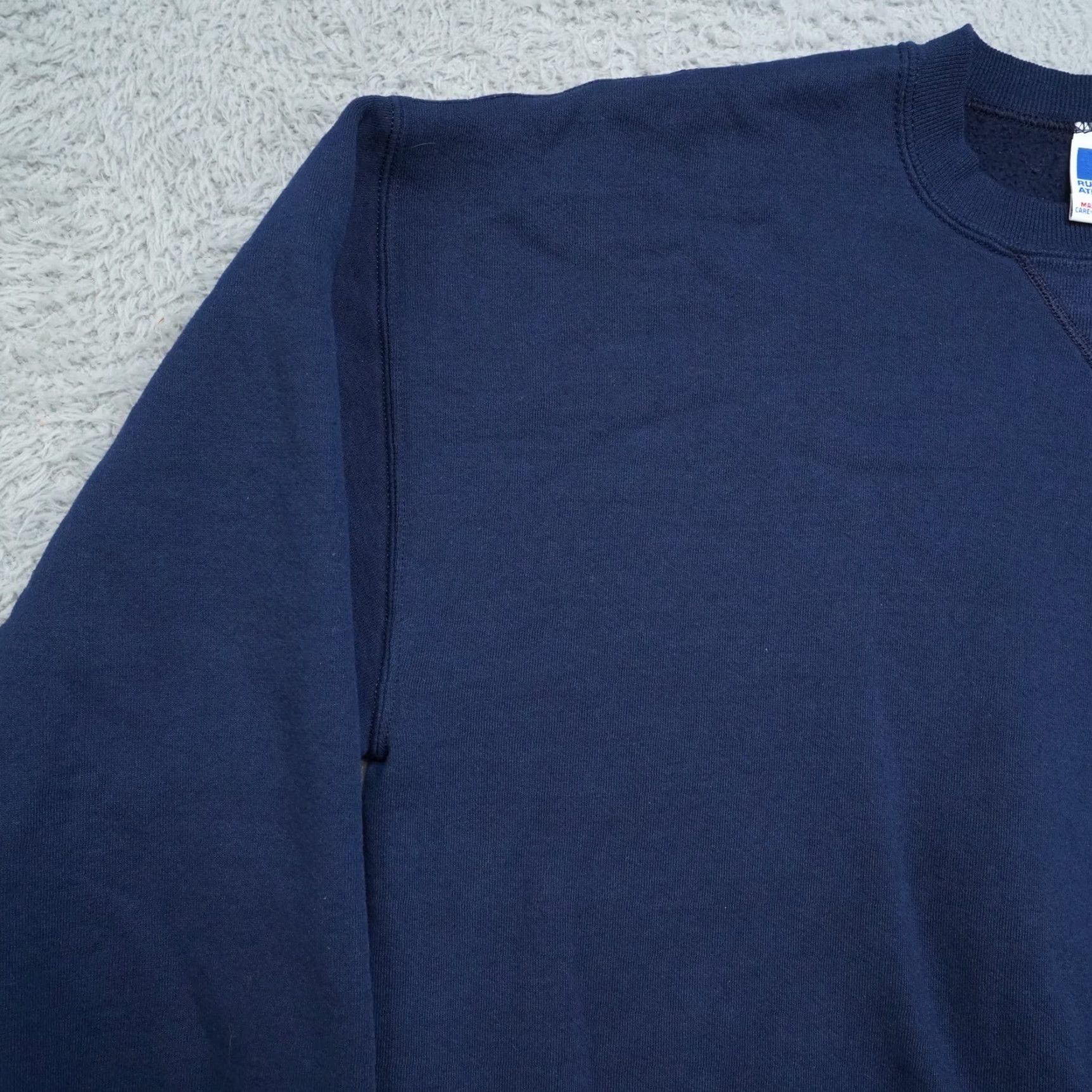 Russell Athletic VINTAGE Russell Athletic Sweatshirt Mens XL Blue Pool Made In USA Crewneck Size US XL / EU 56 / 4 - 5 Thumbnail