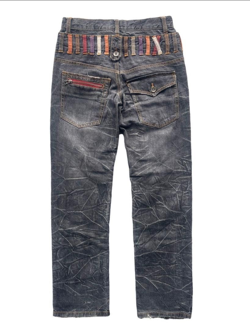 Japanese Brand Japanese Brand Nylaus Double Waist Straight Cut Jeans Size US 30 / EU 46 - 6 Thumbnail