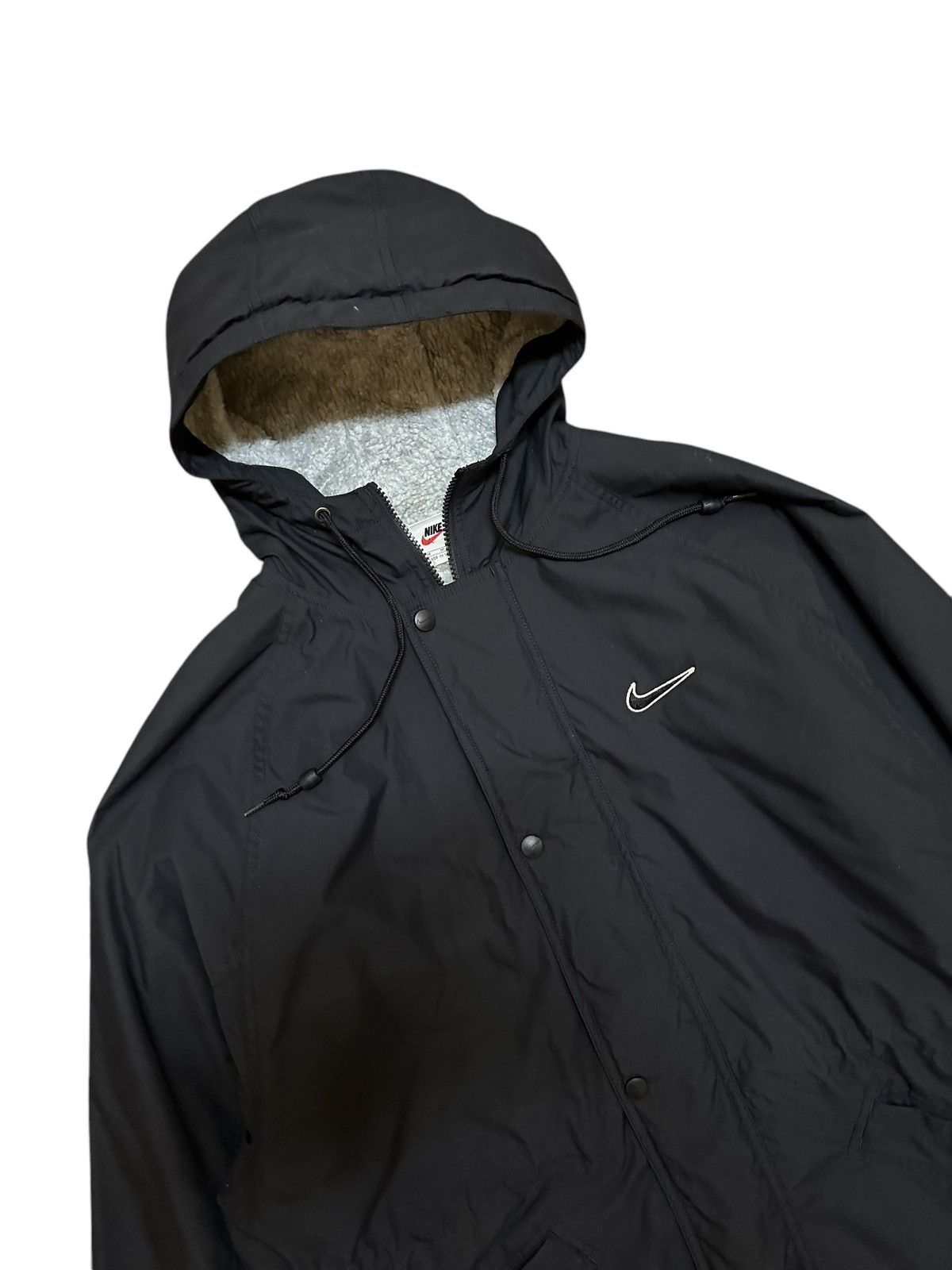 Vintage vintage 90s nike swoosh parka jacket winter Size US M / EU 48-50 / 2 - 3 Thumbnail