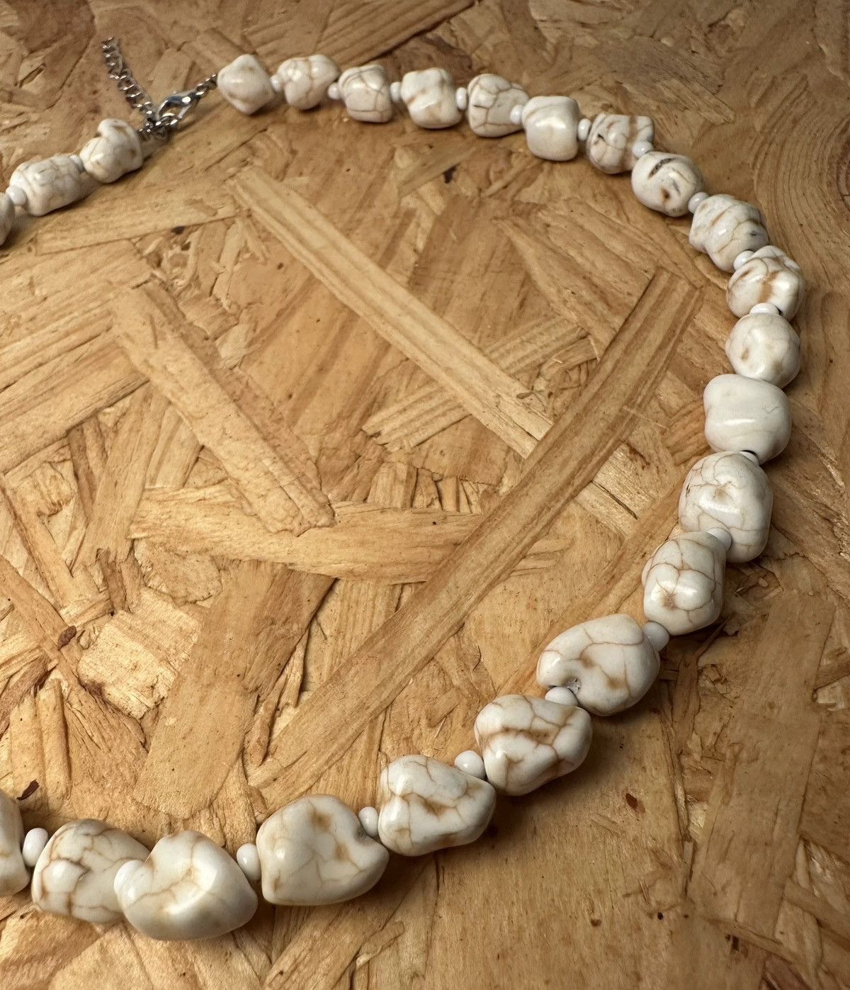 Japanese Brand × Jewelry Avant garde punk design stone chain choker necklace Size ONE SIZE - 3 Thumbnail