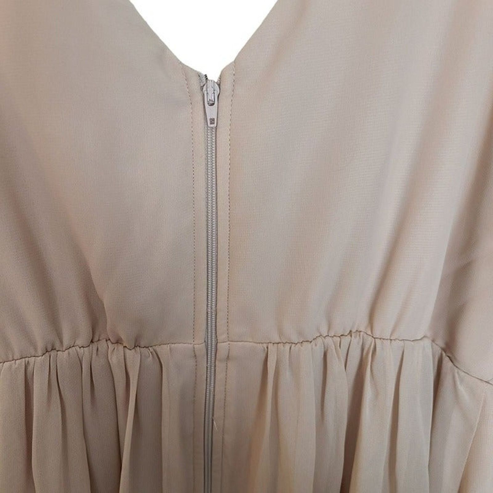 Birddogs Birdy Grey Laurie Empire Bridesmaid Maxi Dress M Formal Size M / US 6-8 / IT 42-44 - 10 Thumbnail