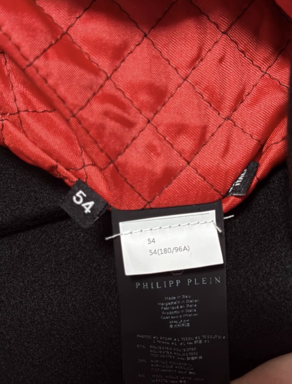 Philipp Plein Philipp Plein Embroidered Print Coat Size US L / EU 52-54 / 3 - 5 Thumbnail