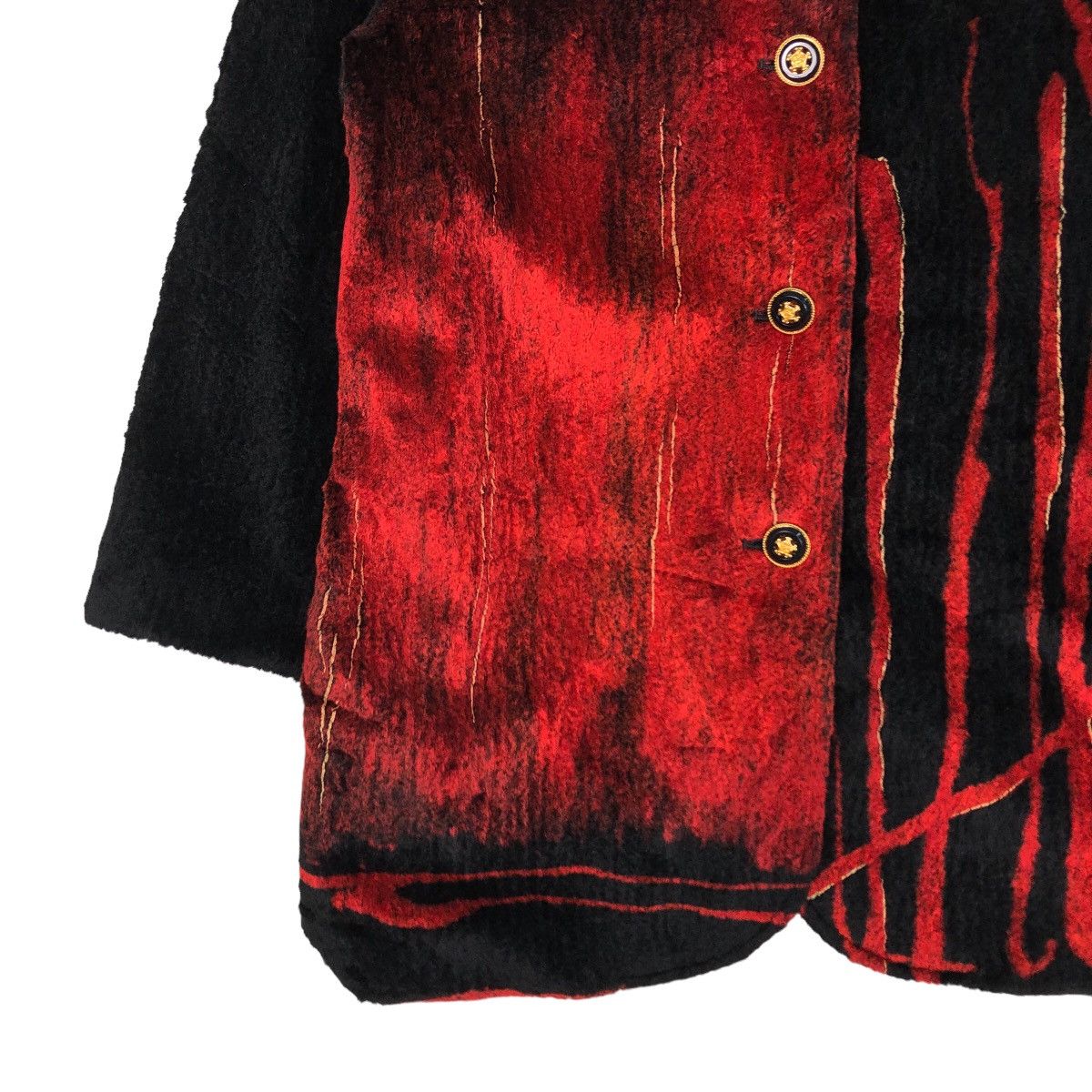 Japanese Brand 🔥Vintage Pastorax Button Jacket Lighting Art Design Size US M / EU 48-50 / 2 - 4 Thumbnail