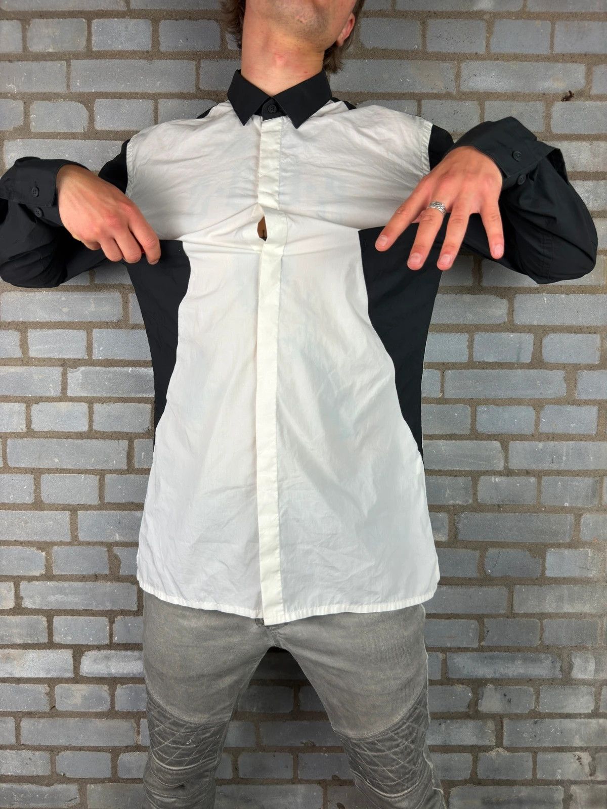 Helmut Lang Helmut Lang archive shirt Size US M / EU 48-50 / 2 - 2 Thumbnail