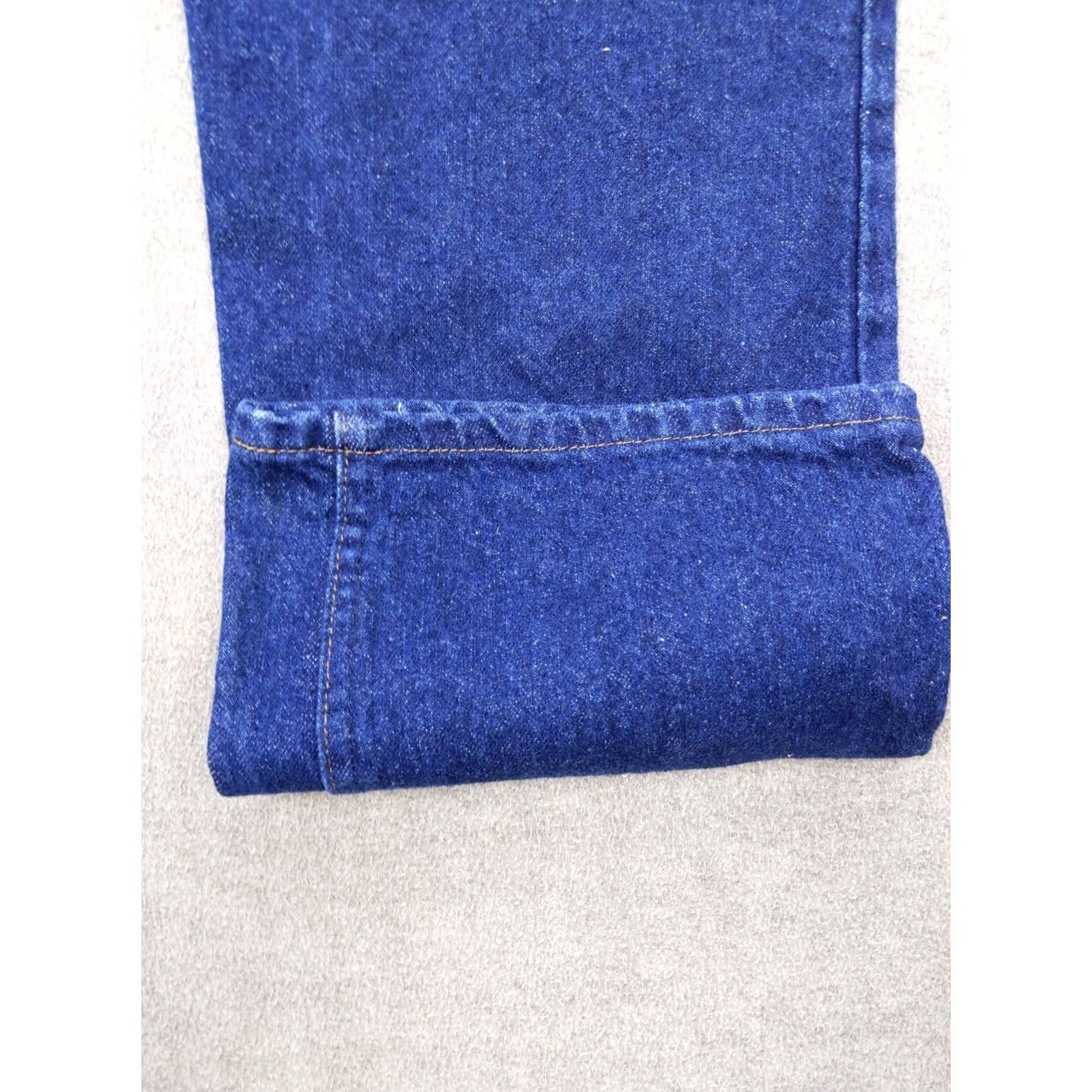 Lee VINTAGE Lee Jeans Mens 36 Blue Indigo Heavy Denim Straight Leg 5 Pocket Vtg Size US 36 / EU 52 - 3 Thumbnail