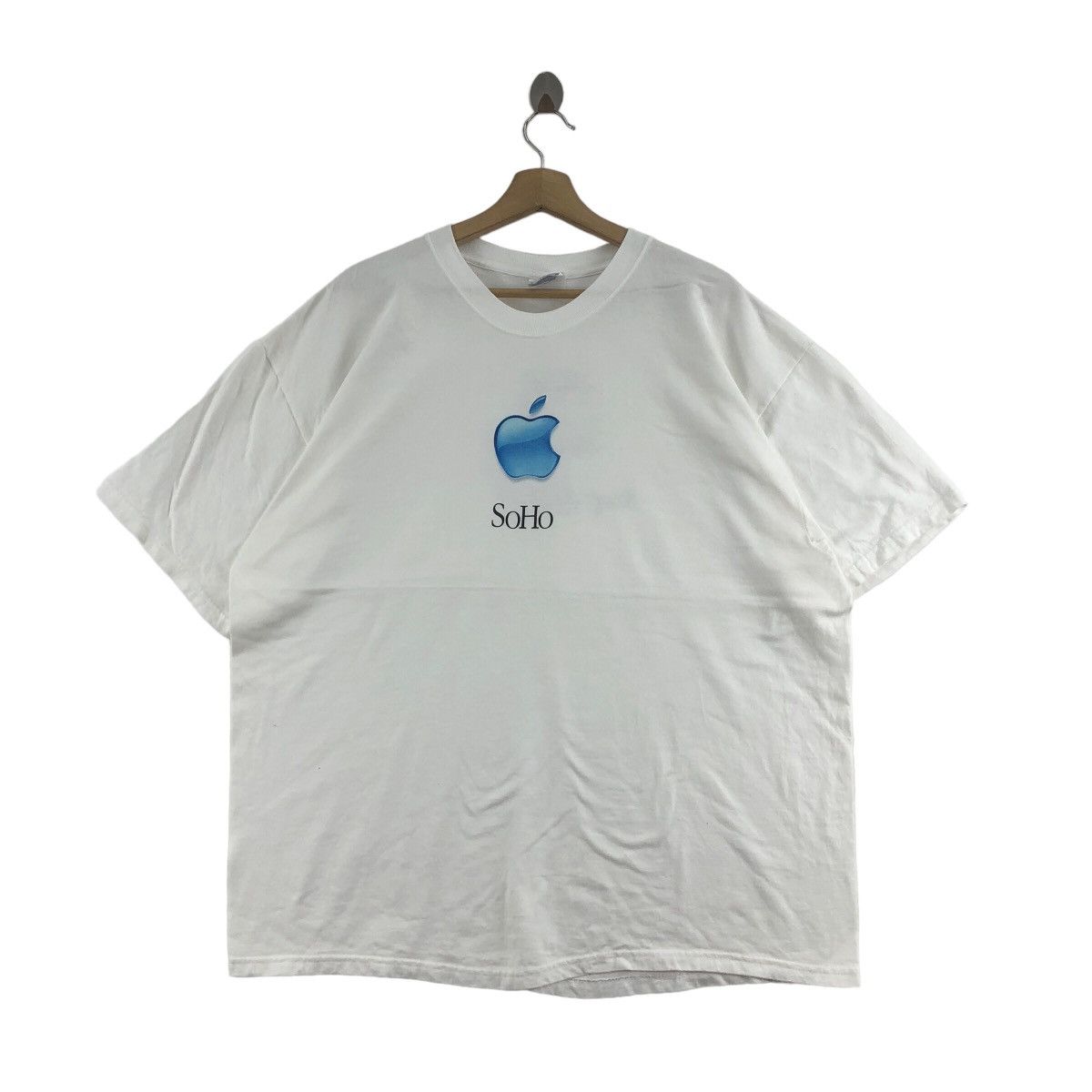 Apple × Vintage Vintage APPLE SOHO T-Shirt Macintosh Hanes Tag 