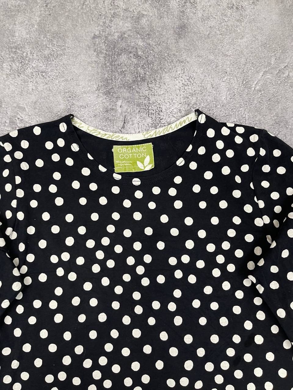 Gudrun Sjoden Gudrun Sjödén Women Blouse Black Polka Dot Size M Size M / US 6-8 / IT 42-44 - 2 Thumbnail