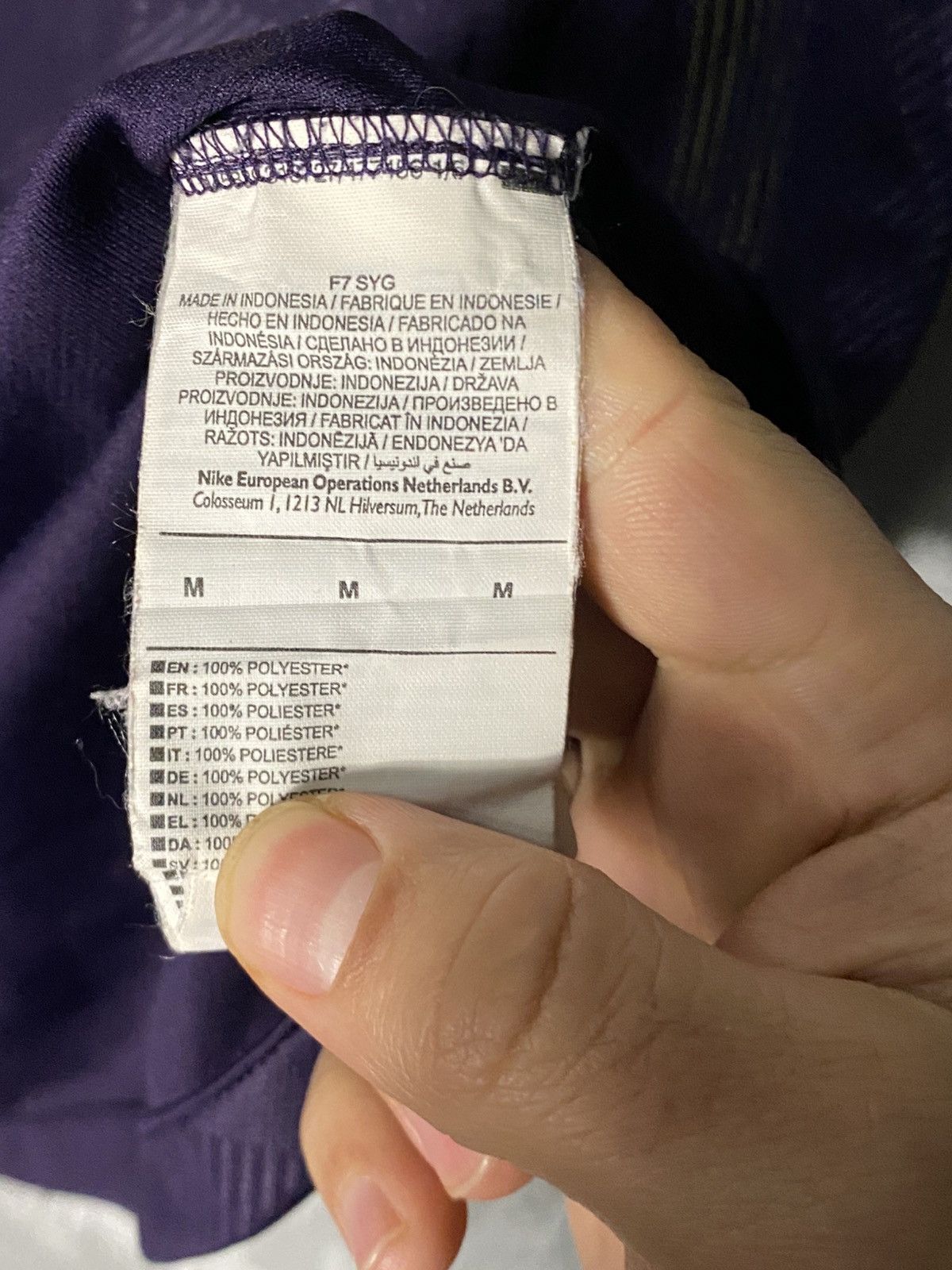 Nike 2017 2018 Tottenham Hotspur Nike Soccer Jersey Third AIA Size US M / EU 48-50 / 2 - 3 Thumbnail