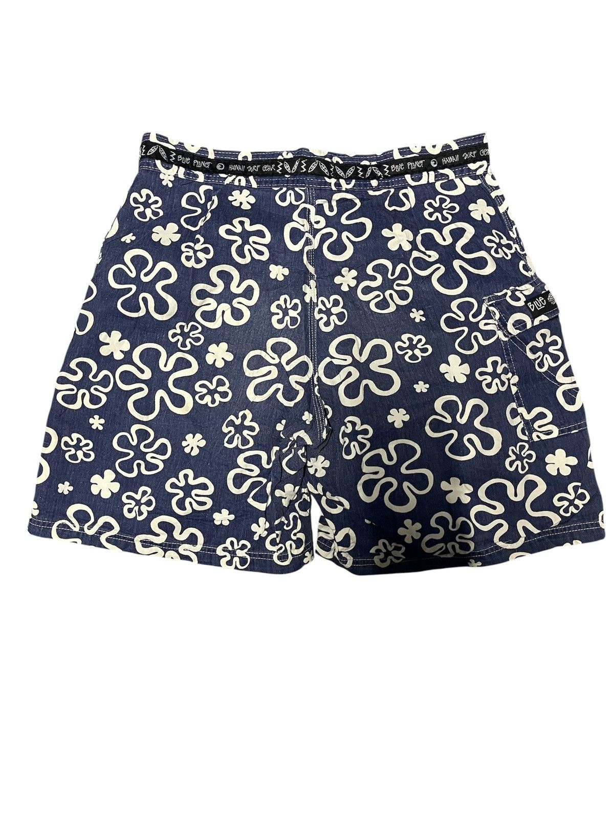 Vintage Vintage Blue Planet Surf Gear Beach Short Size US 34 / EU 50 - 2 Thumbnail