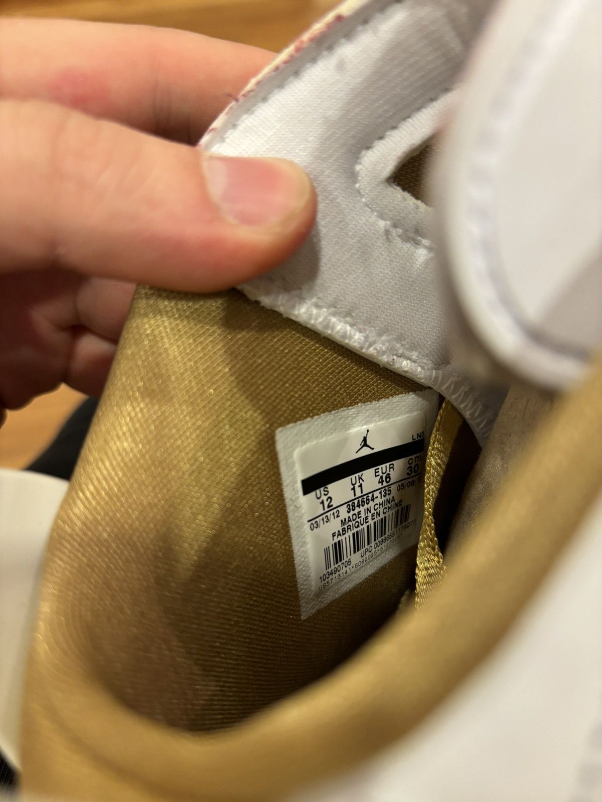 Jordan Brand Jordan 6 Retro GMP Size US 12 / EU 45 - 8 Thumbnail