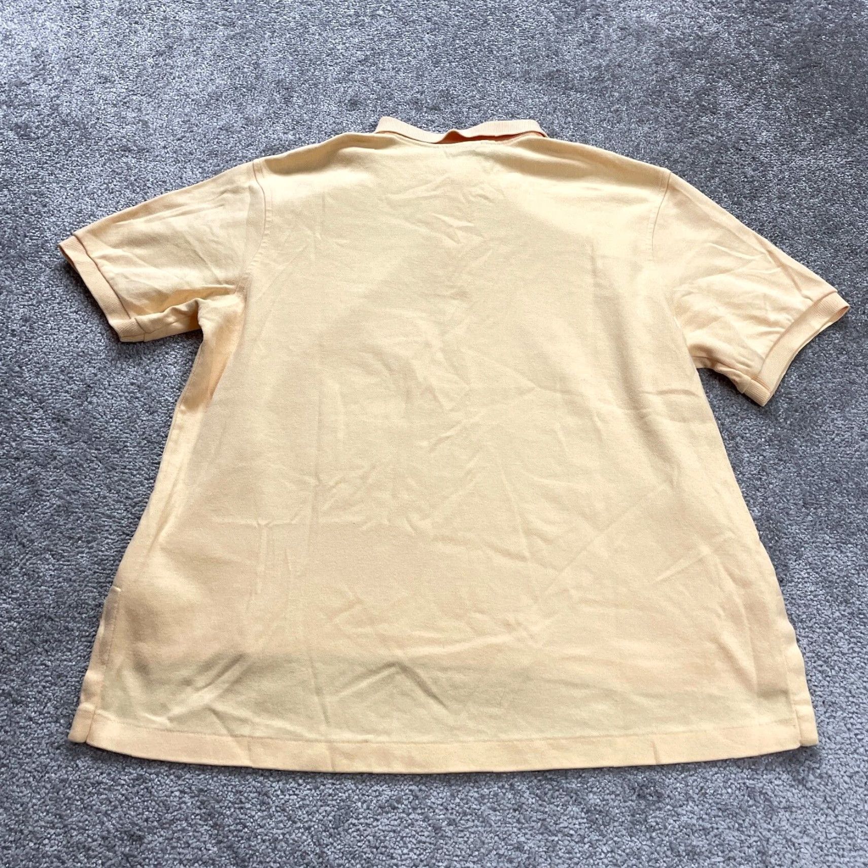 Lands' End VINTAGE Lands' End Polo Shirt Women Large Orange Cotton Short Sleeve Casual Mens Size L / US 10 / IT 46 - 2 Thumbnail