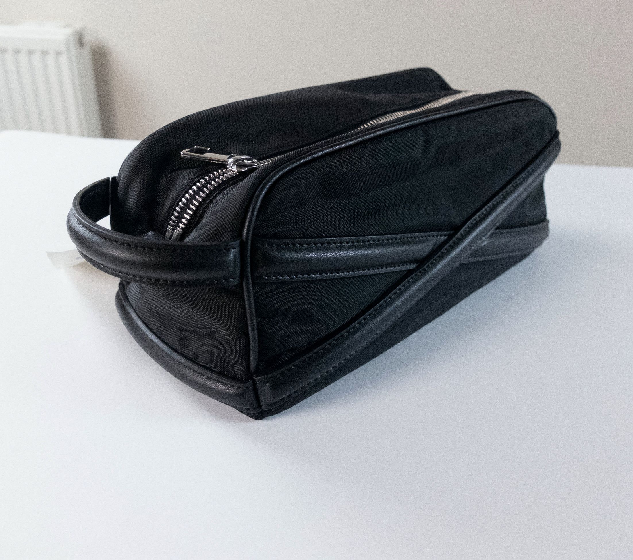 Alexander McQueen ALEXANDER MCQUEEN Harness black nylon toiletry bag clutch q Size ONE SIZE - 4 Thumbnail