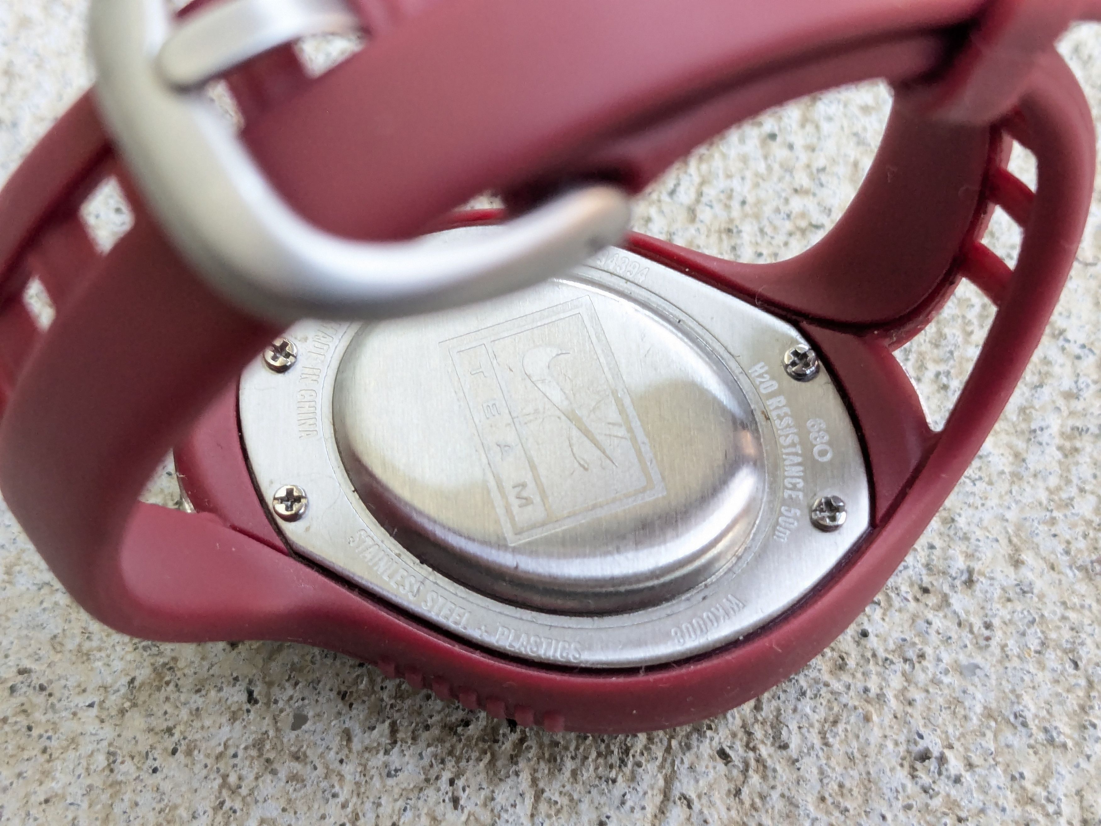 Nike Nike Triax Fury Watch Alabama University Red Silver Y2K Size ONE SIZE - 3 Thumbnail