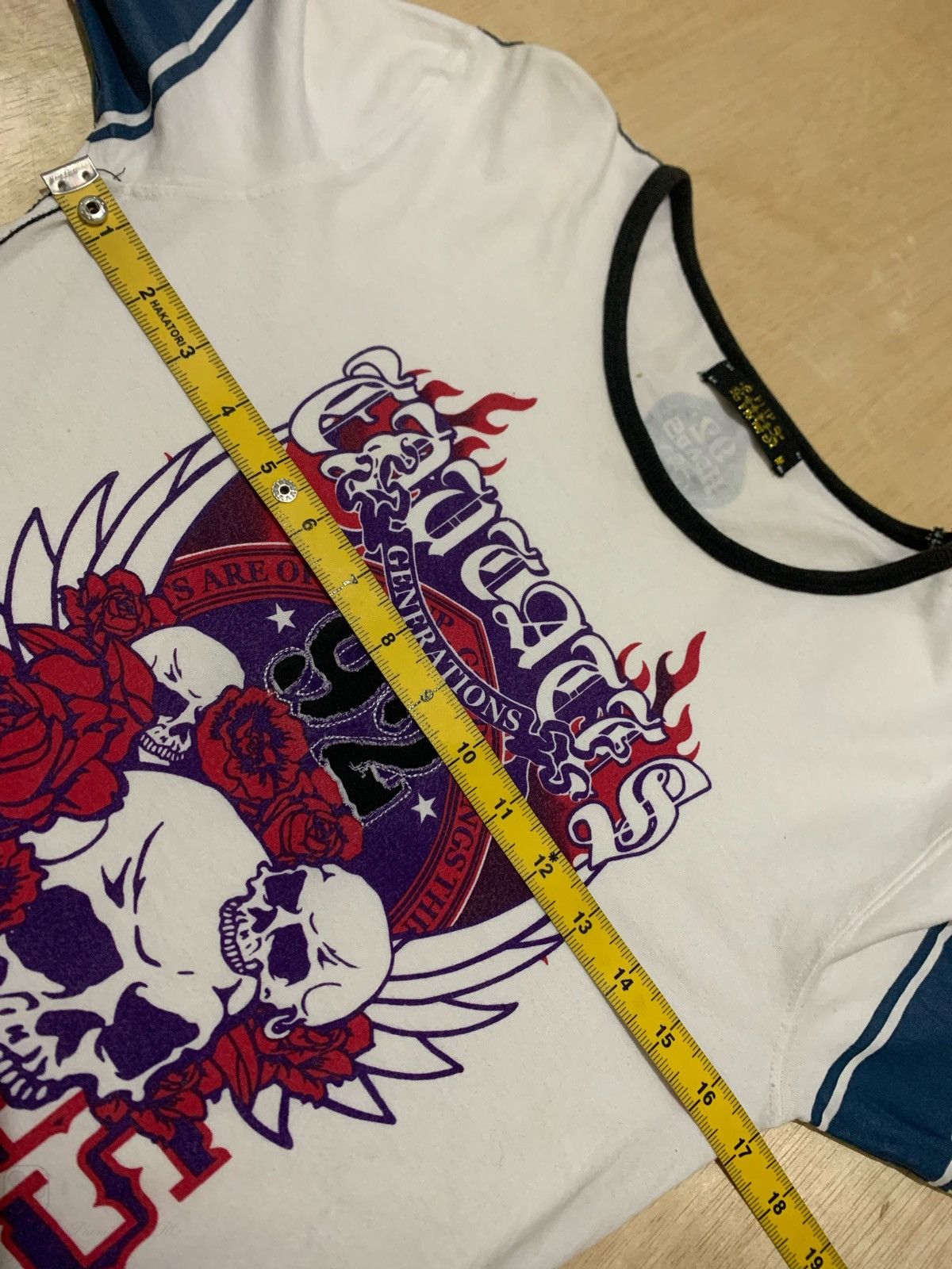 Hysteric Glamour × If Six Was Nine × Japanese Brand Y2k Flip Frow Skull ifsixwasnine Longslevee Size US M / EU 48-50 / 2 - 9 Thumbnail