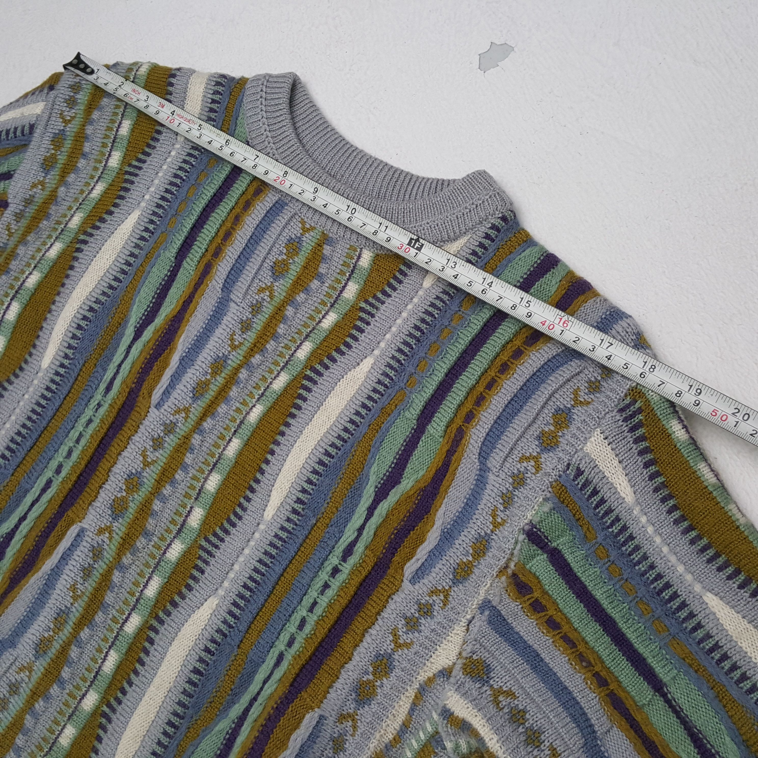 Vintage BOSWELL Coogi Style Streetwear Knitwear Sweater Size US S / EU 44-46 / 1 - 4 Thumbnail
