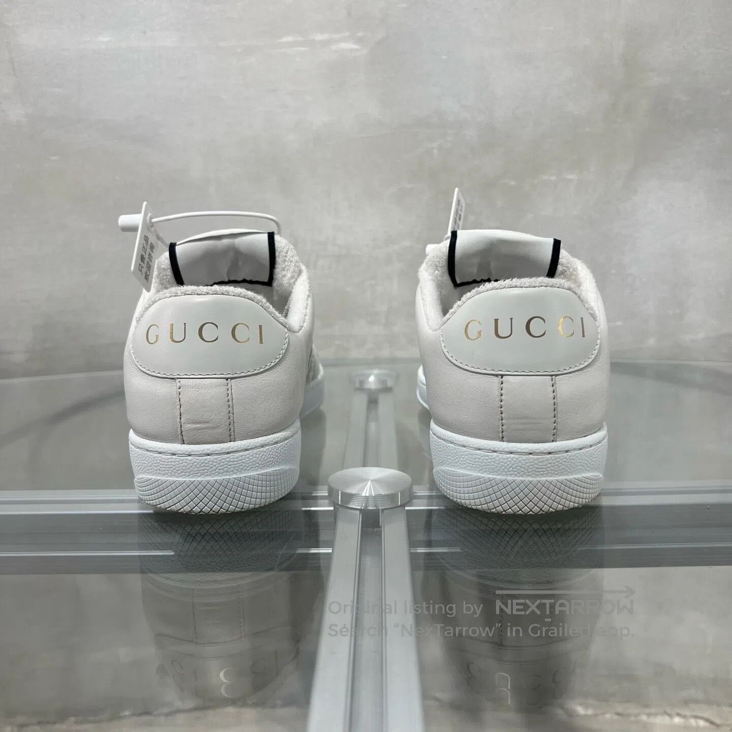 Gucci Guicci Dirty shoes, White Diamond edition Size US 4.5 / IT 34.5 - 6 Thumbnail
