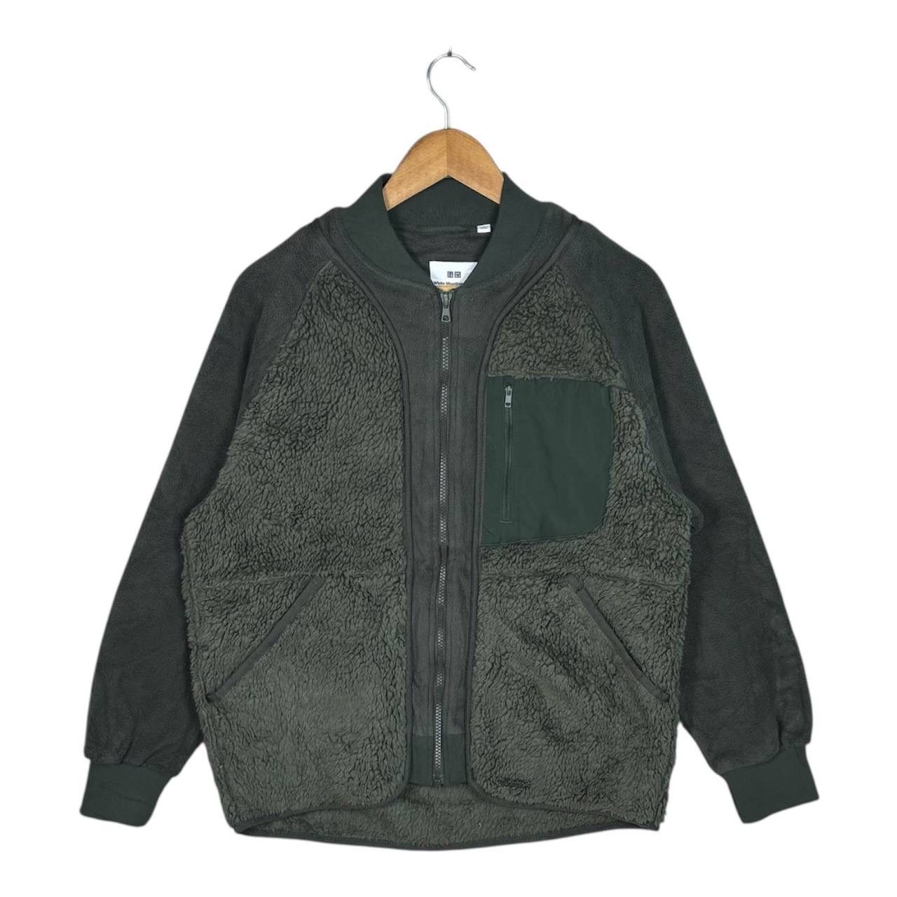 Uniqlo × White Mountaineering White Mountaineering x Uniqlo Boa Fleece Green Jacket Size US S / EU 44-46 / 1 - 1 Thumbnail