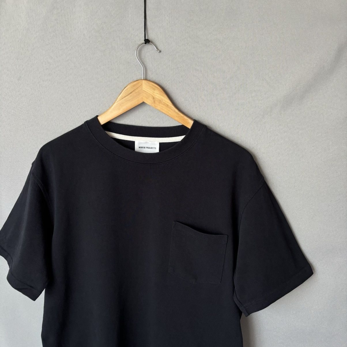 Norse Projects Norse Projects basic t-shirt tee black xl streetwear rare Size US XL / EU 56 / 4 - 2 Thumbnail
