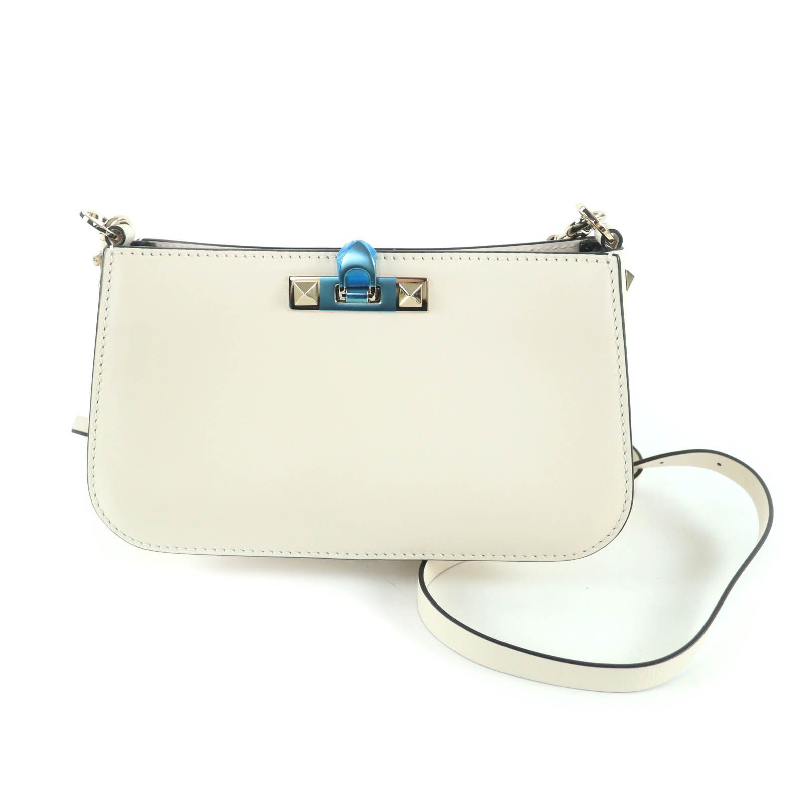 Valentino Valentino Valentino Garavani Leather Shoulder Bag Leather Shoulder Bag 3W5B0Q57XJB DUTY FREE for USA Size ONE SIZE - 1 Thumbnail
