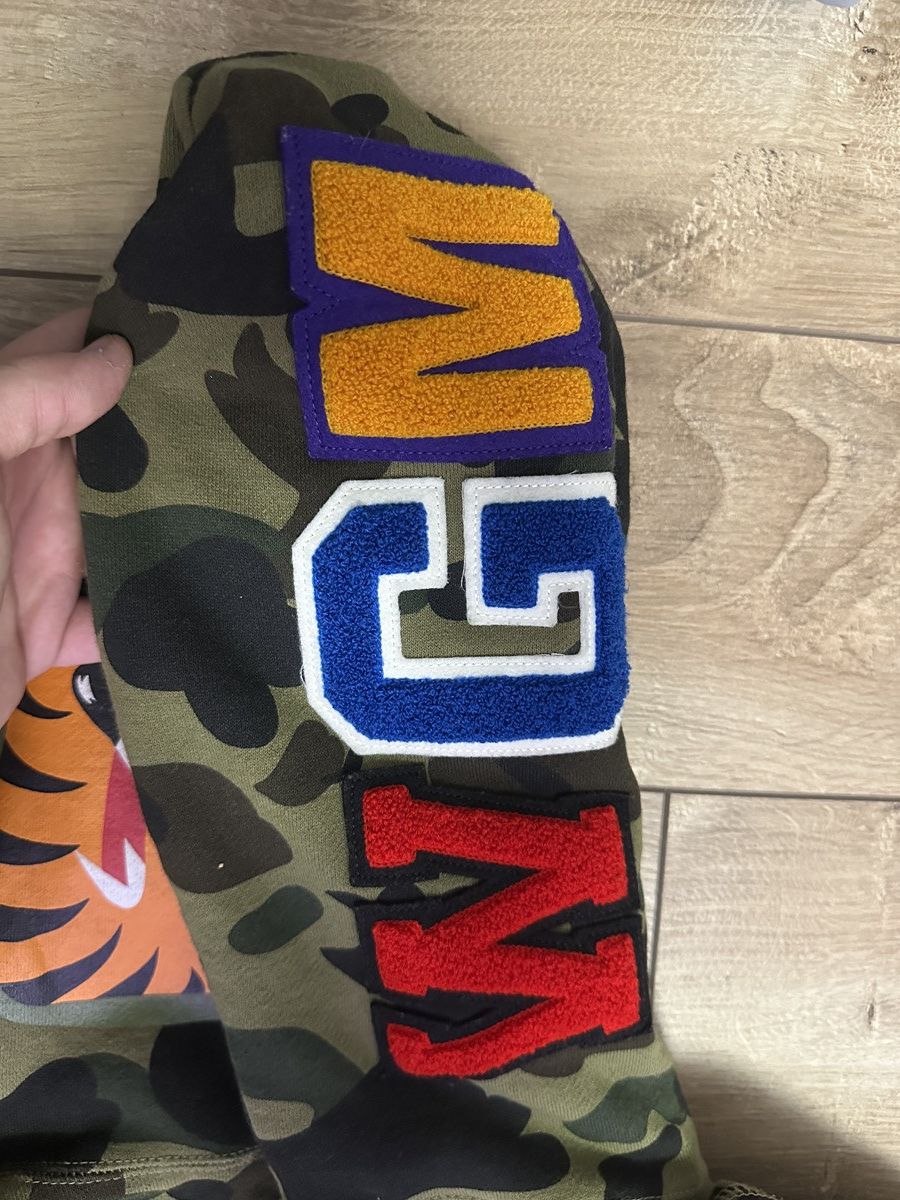 Bape 1st Camo Shark Full Zip Hoodie Size US XXL / EU 58 / 5 - 4 Thumbnail