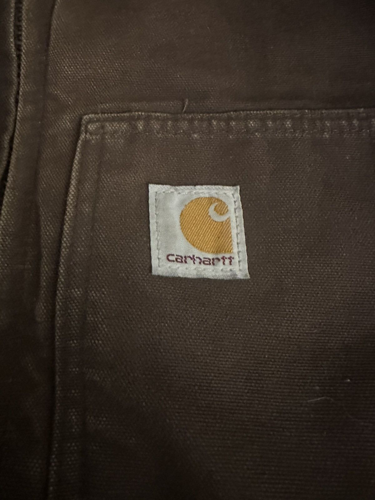 Carhartt Carhartt Quilted-Lined Active Jacket (Dark Brown) Size US XL / EU 56 / 4 - 2 Thumbnail