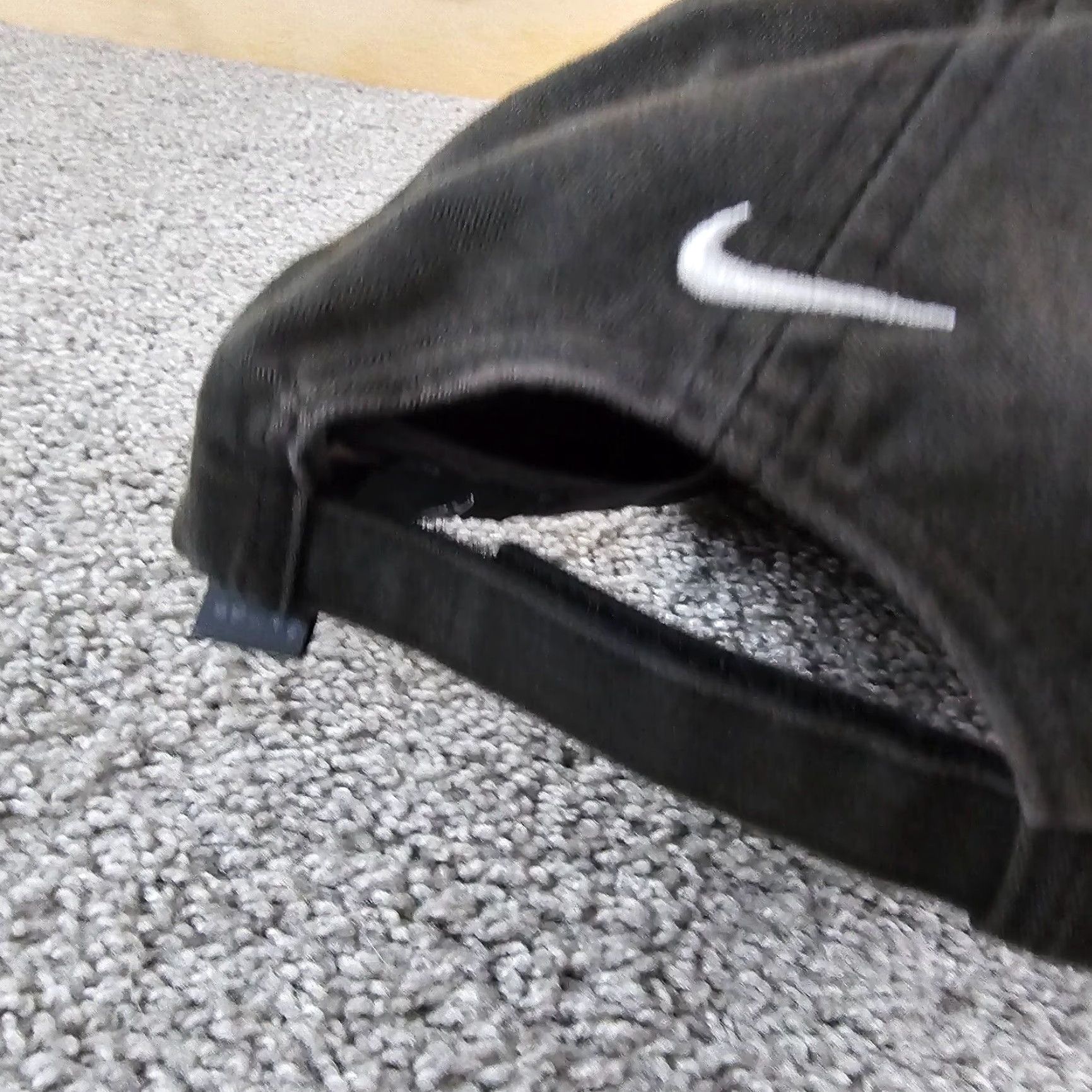 Nike Nike Cap Hat Baseball Adjustable One Size Black Swoosh Mens/Womens Cap Size ONE SIZE - 6 Thumbnail