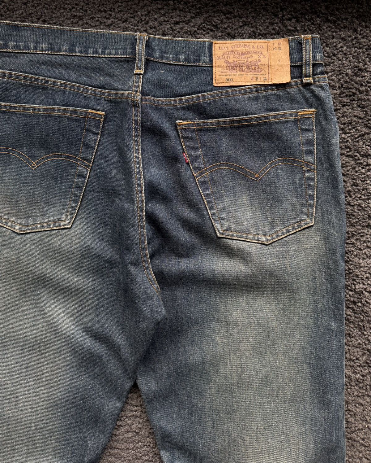 Levi's Vintage Clothing × Vintage Levi’s vintage 501 denim jeans 👖 Size US 35 - 5 Thumbnail