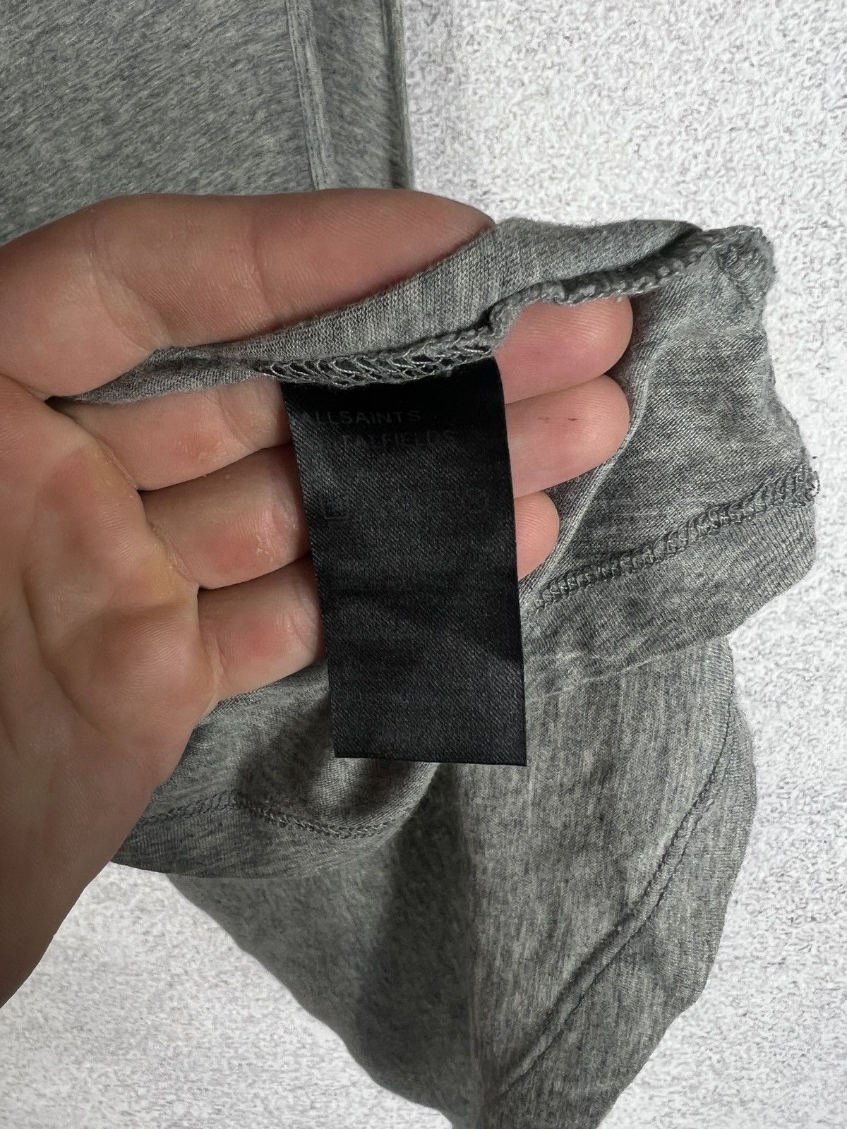 Allsaints Allsaints Designer Basic Grey Tank Top Size US L / EU 52-54 / 3 - 6 Thumbnail