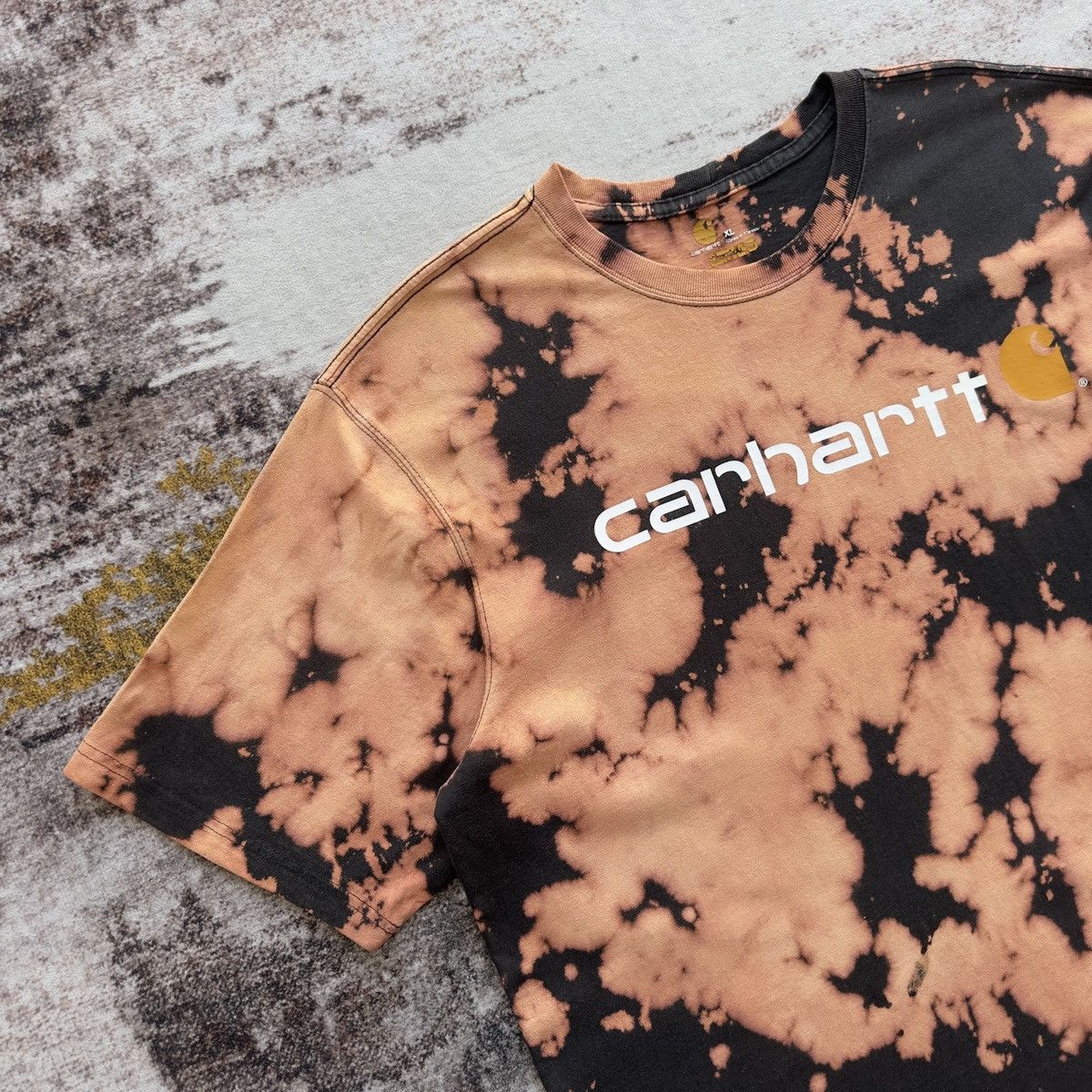 Carhartt CARHARTT WORK IN PROGRESS ACID WASH TSHIRT Size US XL / EU 56 / 4 - 4 Thumbnail