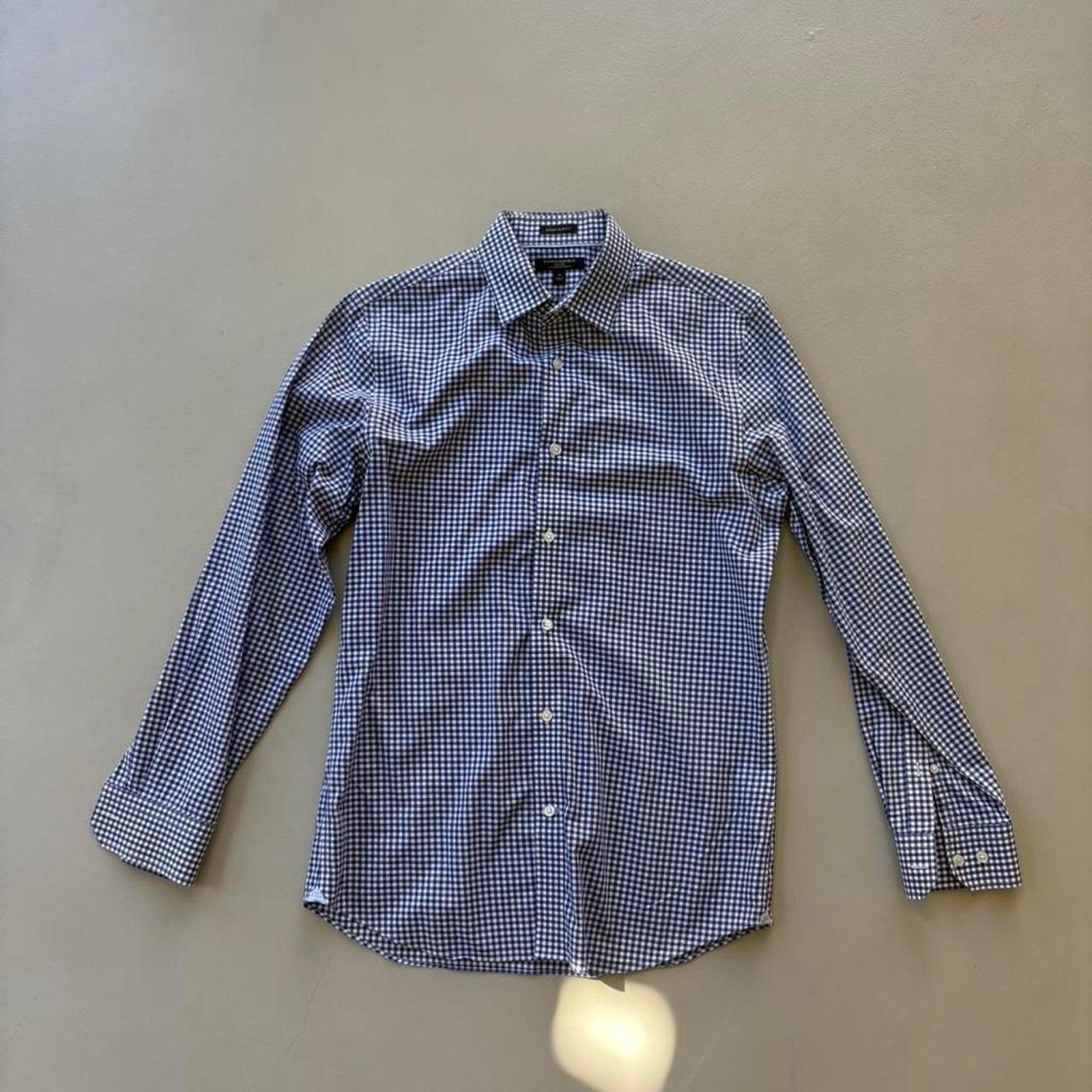 Banana Republic Banana republic plaid gingham button up shirt Size US M / EU 48-50 / 2 - 1 Thumbnail