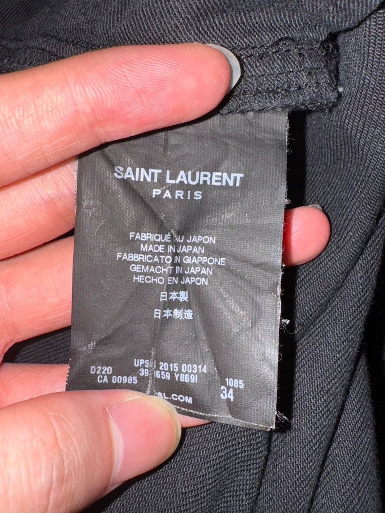 Saint Laurent Paris Saint laurent paris 15 FW coating brush wax erosion big dam Size US 34 / EU 50 - 7 Thumbnail