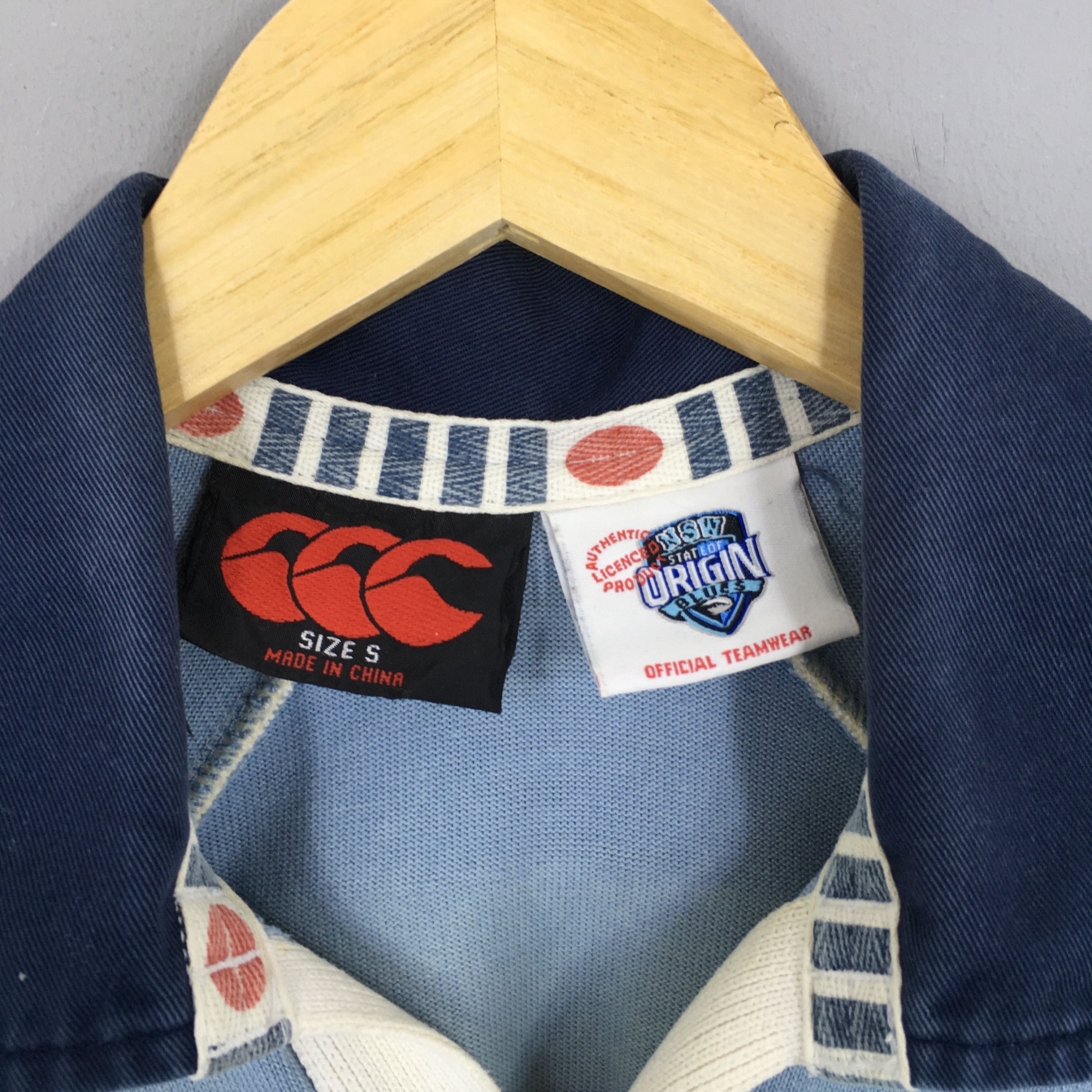 Other Vintage Canterbury NSW State Of Origin Rugby Shirt Small Size US S / EU 44-46 / 1 - 5 Thumbnail
