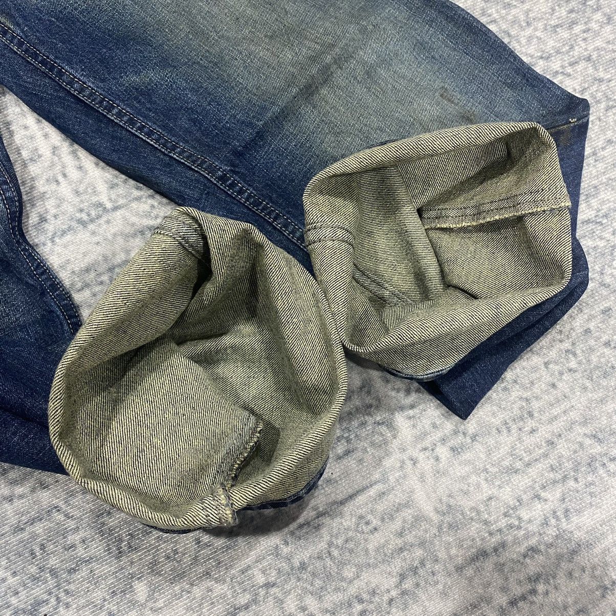 Hysteric Glamour × Japanese Brand × Le Grande Bleu (L.G.B.) Sickkk☠️ Arizona Mud Wash Vintage Jeans Relaxed 90s Dirty Size US 31 - 14 Thumbnail