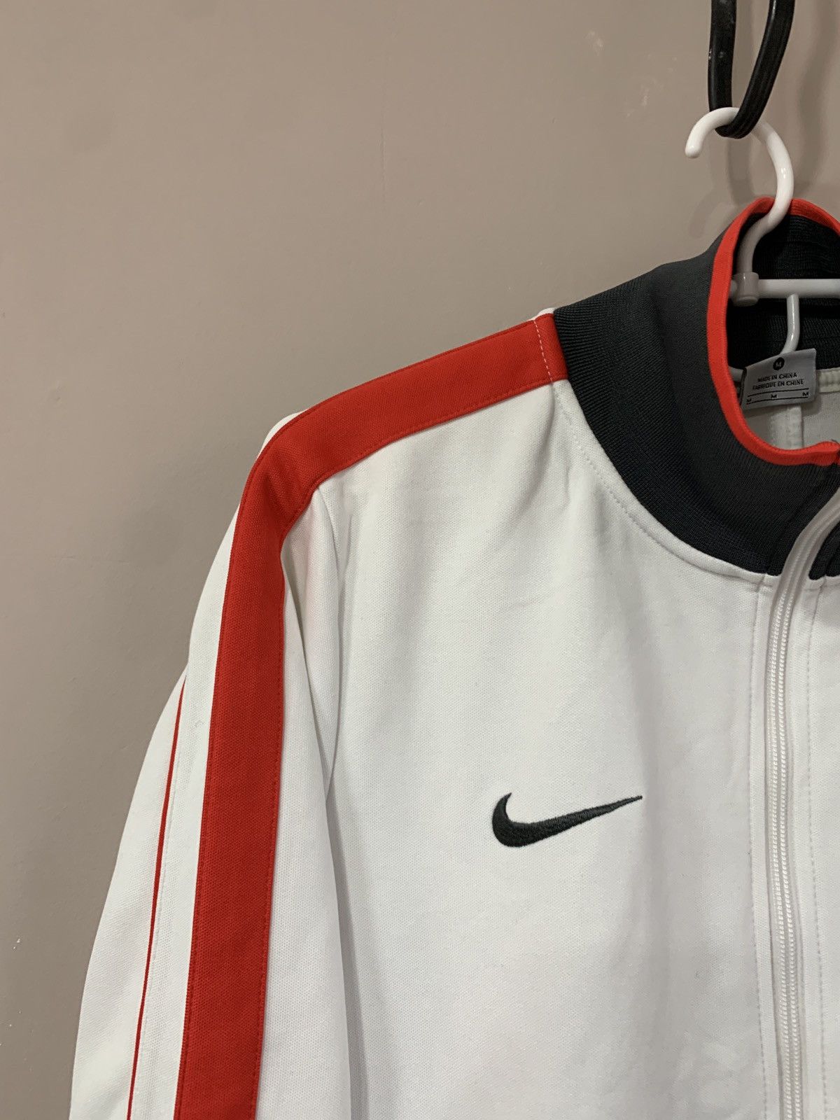 Vintage Manchester United Zip Football Jacket Nike Soccer Retro Sz M Size US M / EU 48-50 / 2 - 4 Thumbnail