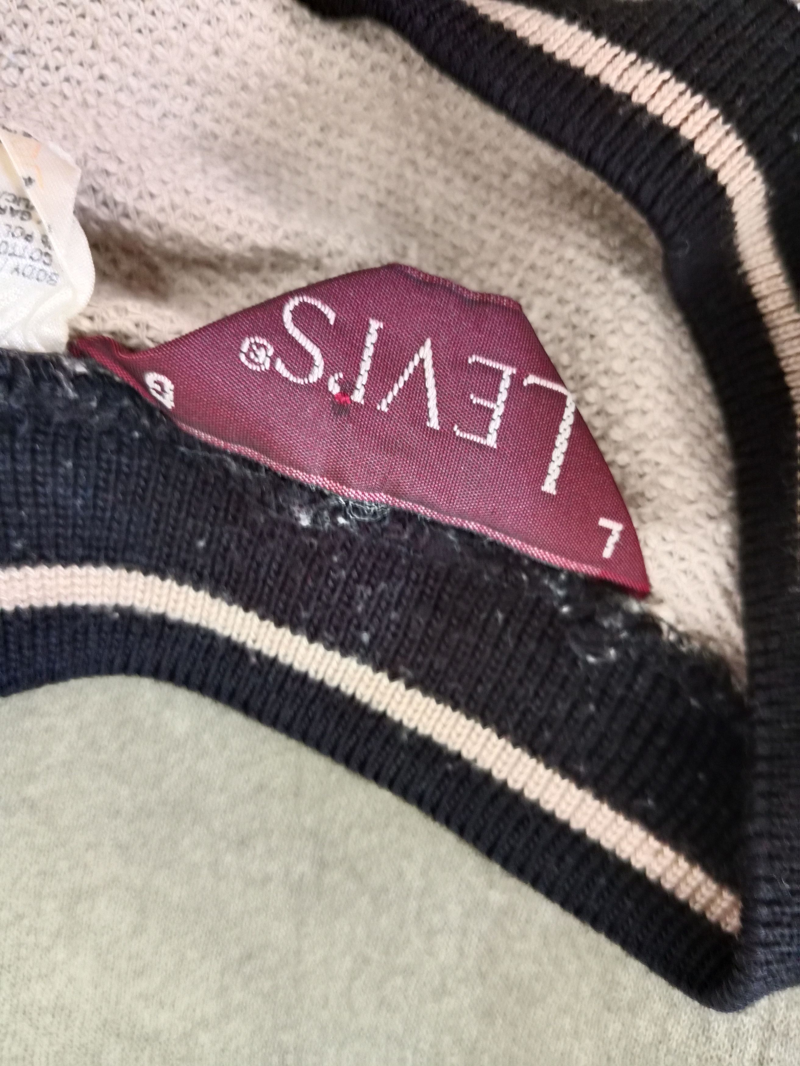 Levi's Vintage Clothing Vintage 80s Levis Jumper Knitwear Style Size US L / EU 52-54 / 3 - 7 Thumbnail