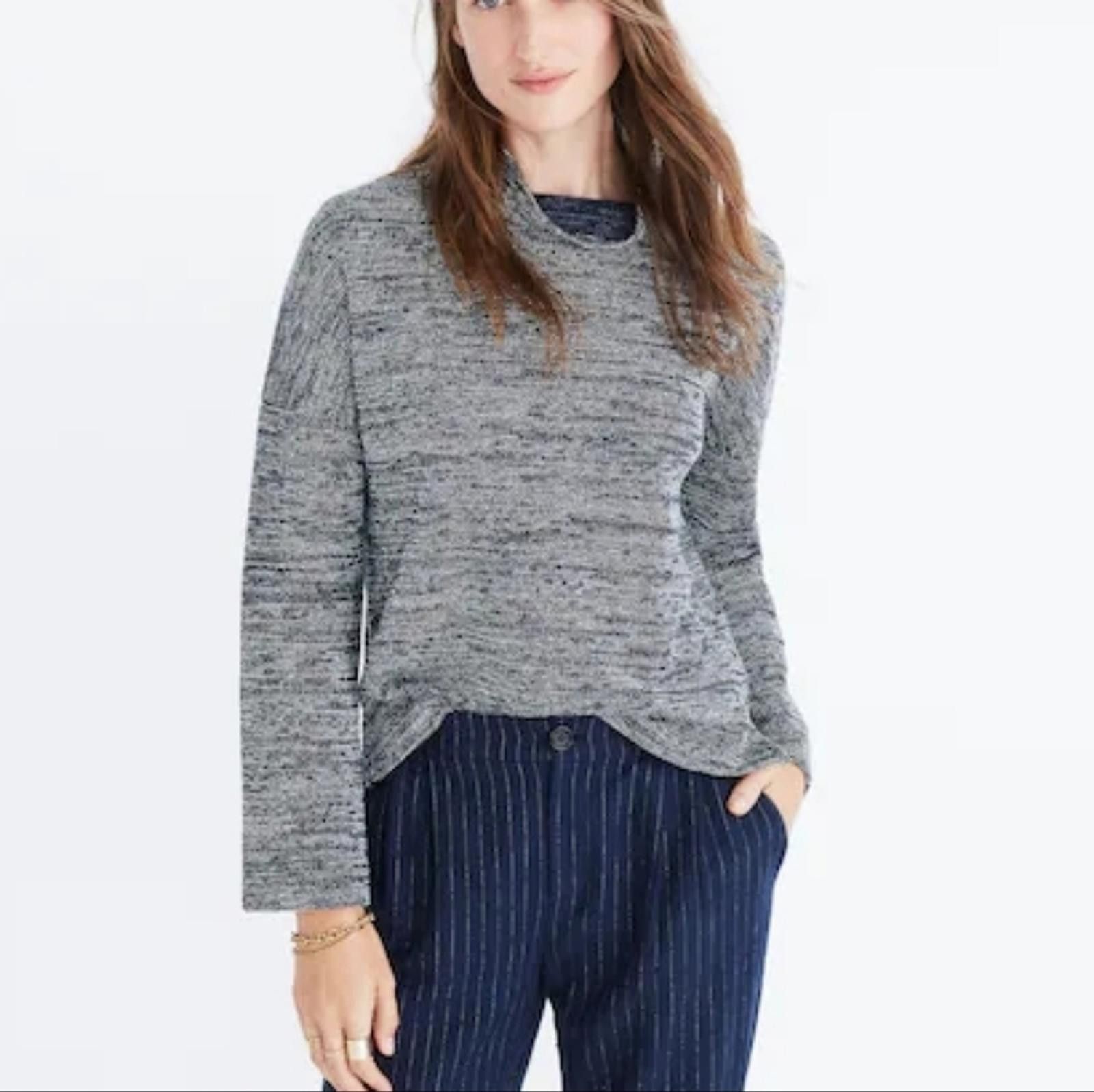 Madewell Madewell Mockneck Pullover Top Size S / US 4 / IT 40 - 1 Thumbnail