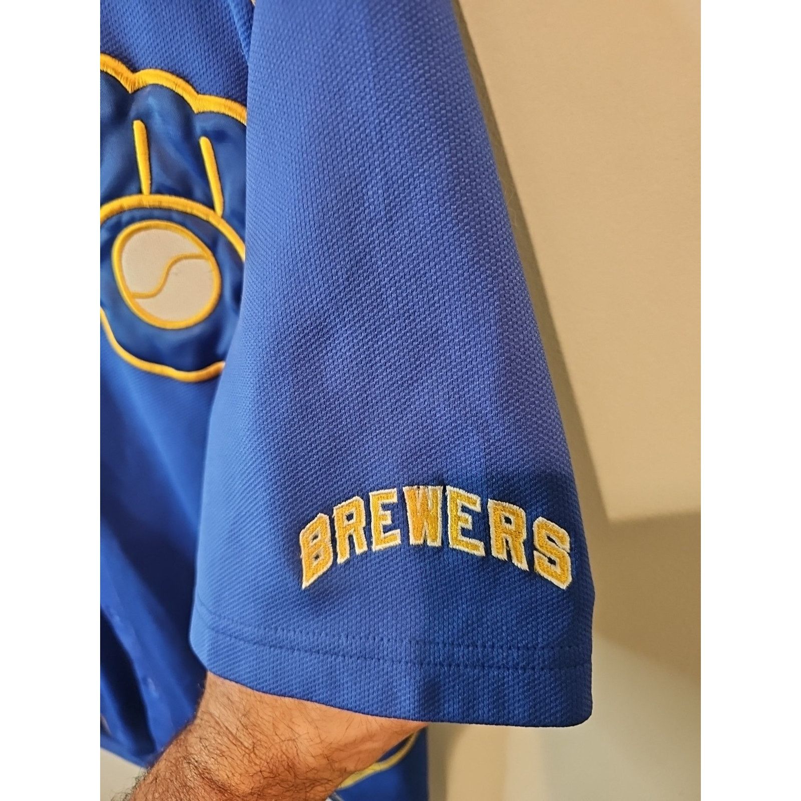 Nike Y2K Nike Milwaukee Brewers Prince Fielder #28 Jersey size S Size US S / EU 44-46 / 1 - 3 Thumbnail