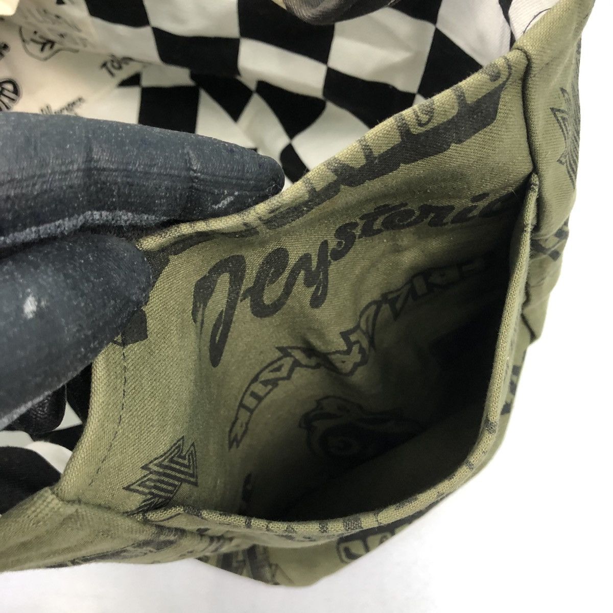 Hysteric Glamour HYSTERIC GLAMOUR CANVAS CARRY TOTE BAG Size ONE SIZE - 6 Thumbnail