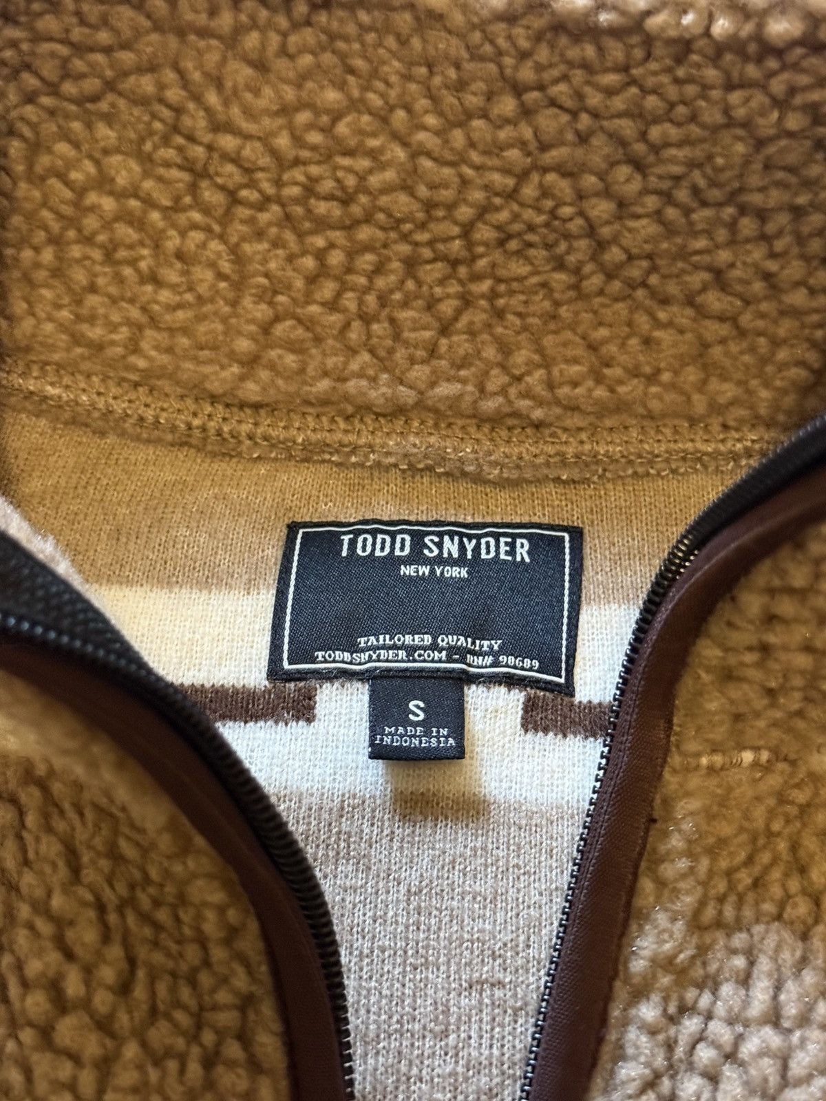 Todd Snyder Todd Snyder Pullover Fleece Jacket Size S Nice! Size US S / EU 44-46 / 1 - 2 Thumbnail