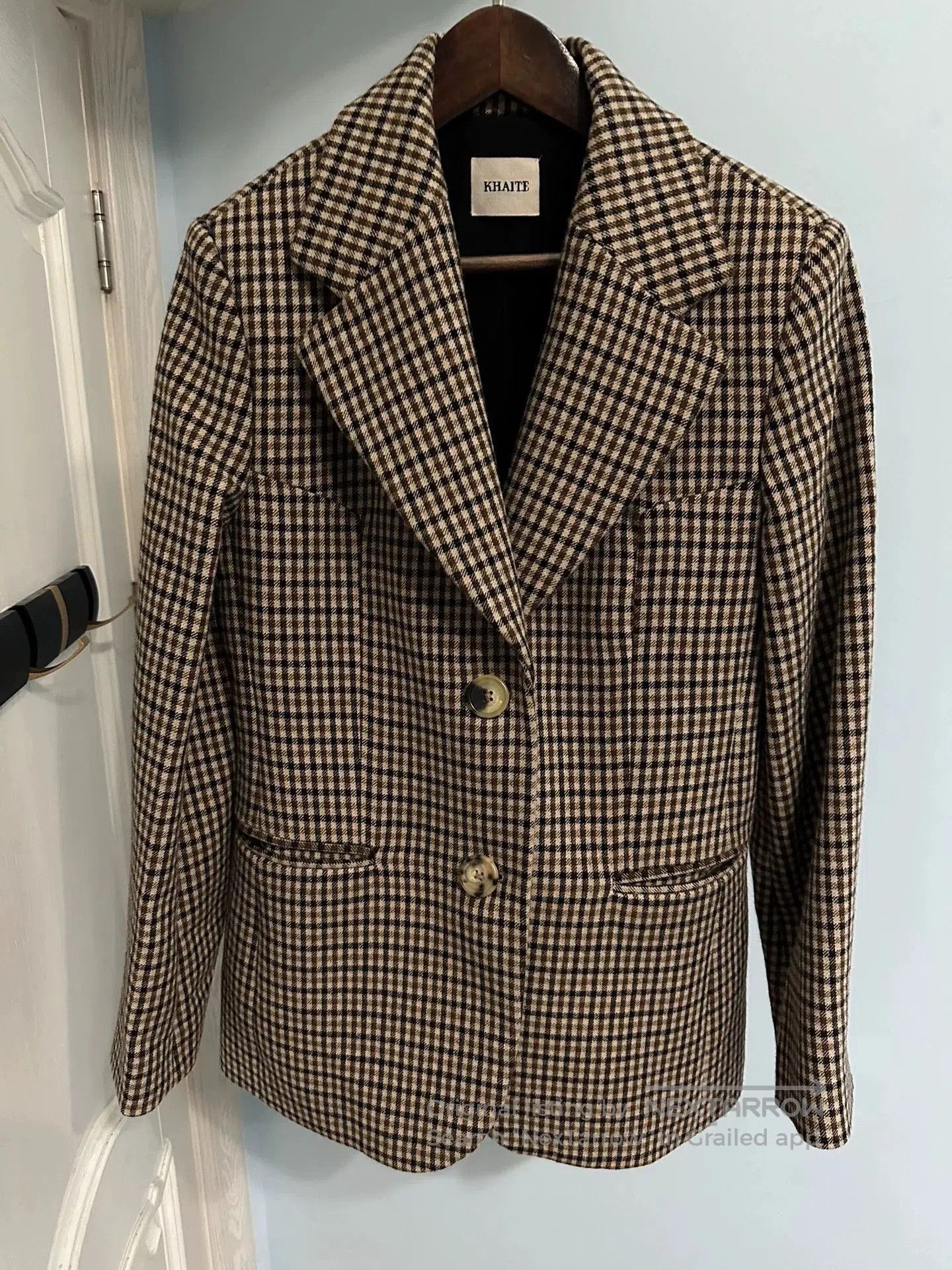 KHAITE Khaite Plaid Blazer. Size M / US 6-8 / IT 42-44 - 2 Thumbnail