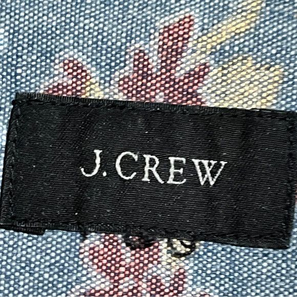 J.Crew J.Crew Floral Print Short Sleeve Shirt - Approx Size M Size US M / EU 48-50 / 2 - 7 Thumbnail