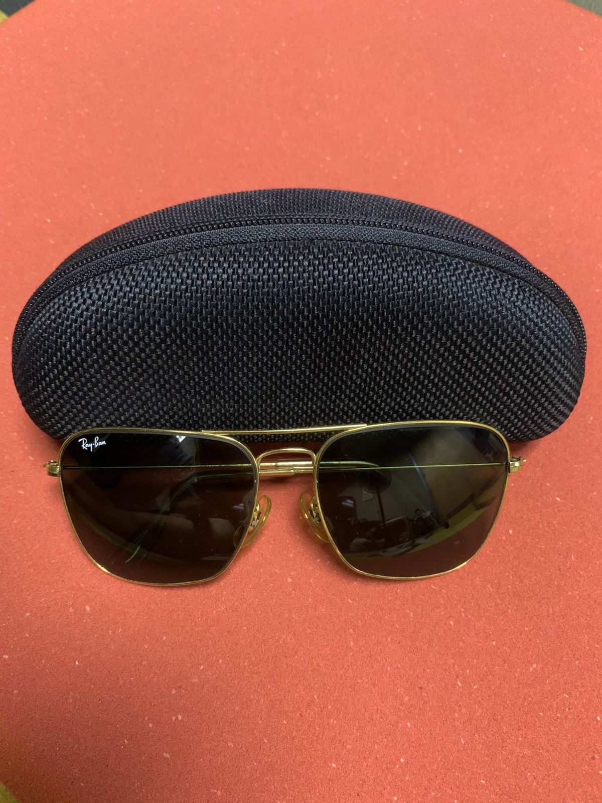 Bausch & Lomb × RayBan VINTAGE RAYBAN B&L CARAVAN CLASSIC MADE IN USA Size ONE SIZE - 1 Thumbnail